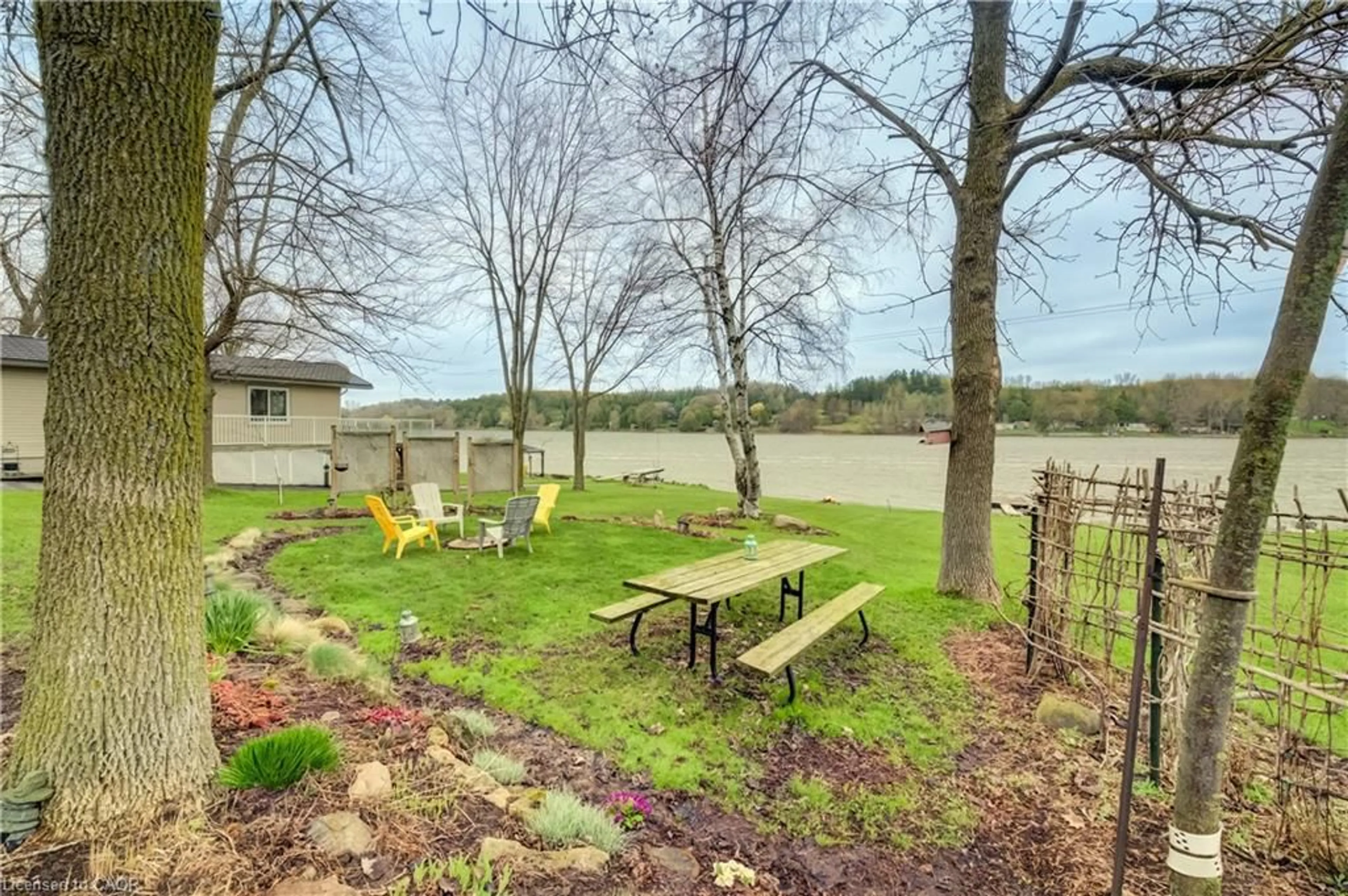 Patio, water/lake/river/ocean view for LOT 485 Road 4, Conestogo Lake Ontario N0G 1P0