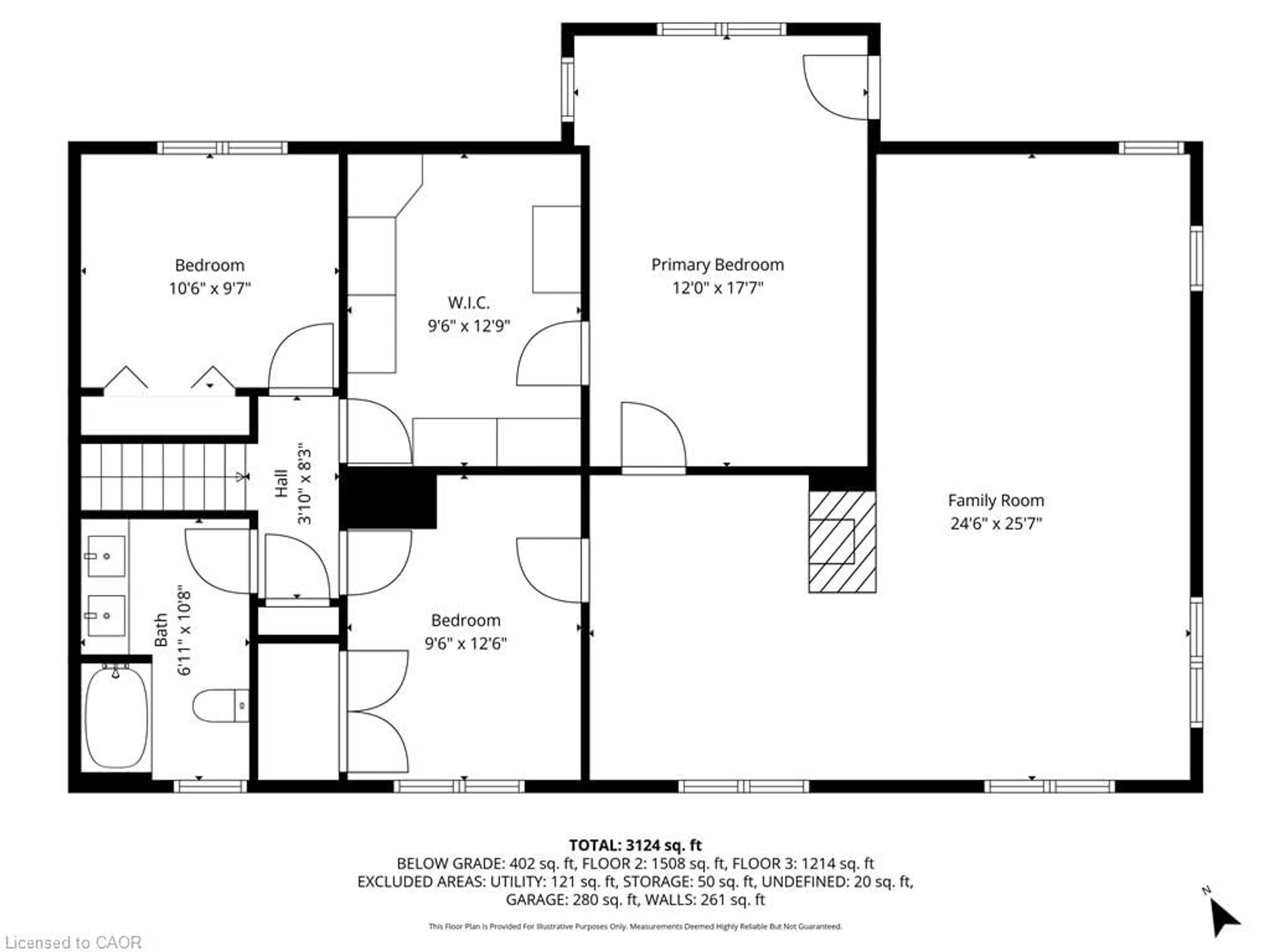 Floor plan for 500 Watson Pky, Guelph Ontario N1L 0N9