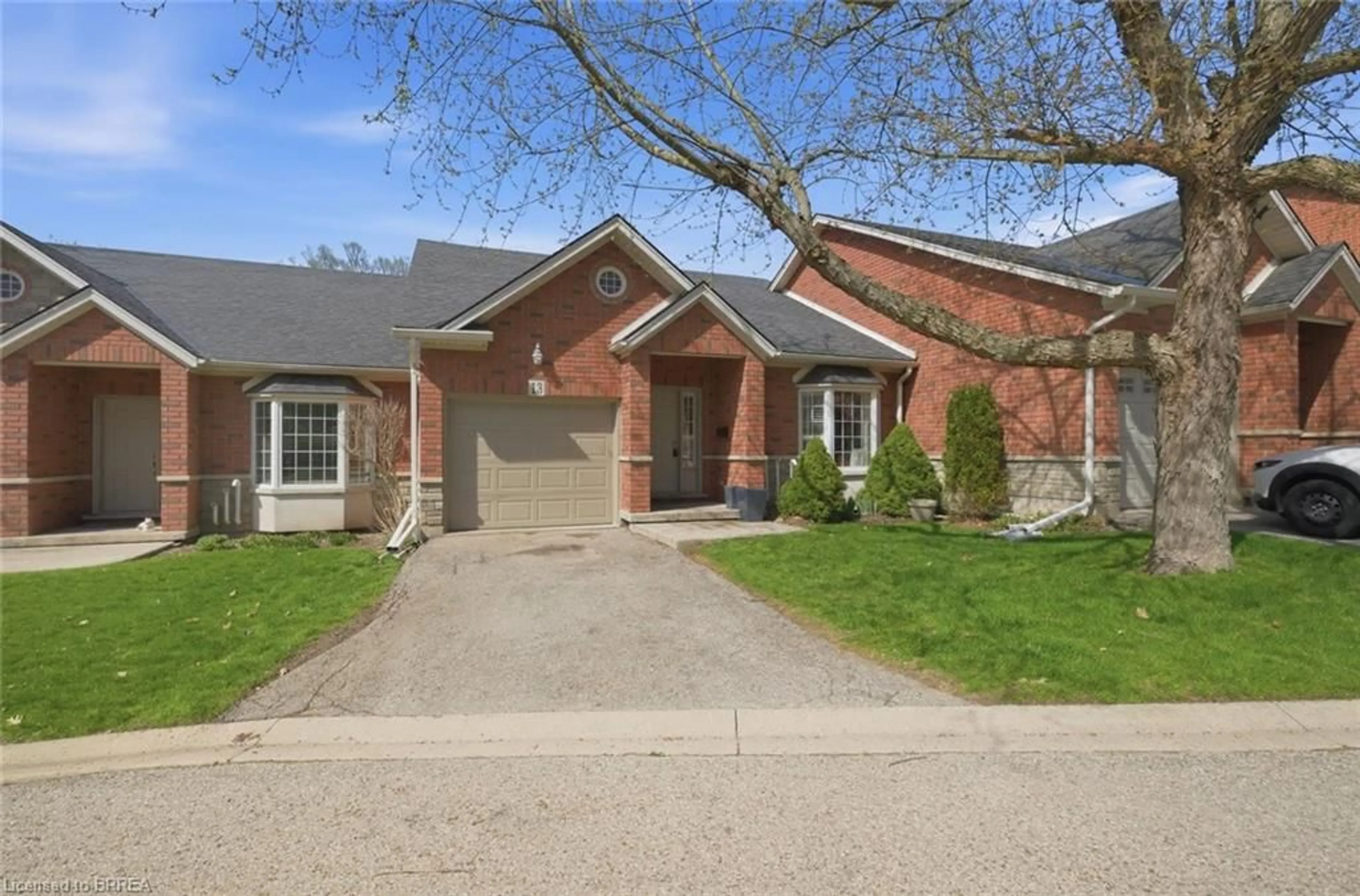 Home with brick exterior material, street for 24 Hardy Rd #13, Brantford Ontario N3T 5K6