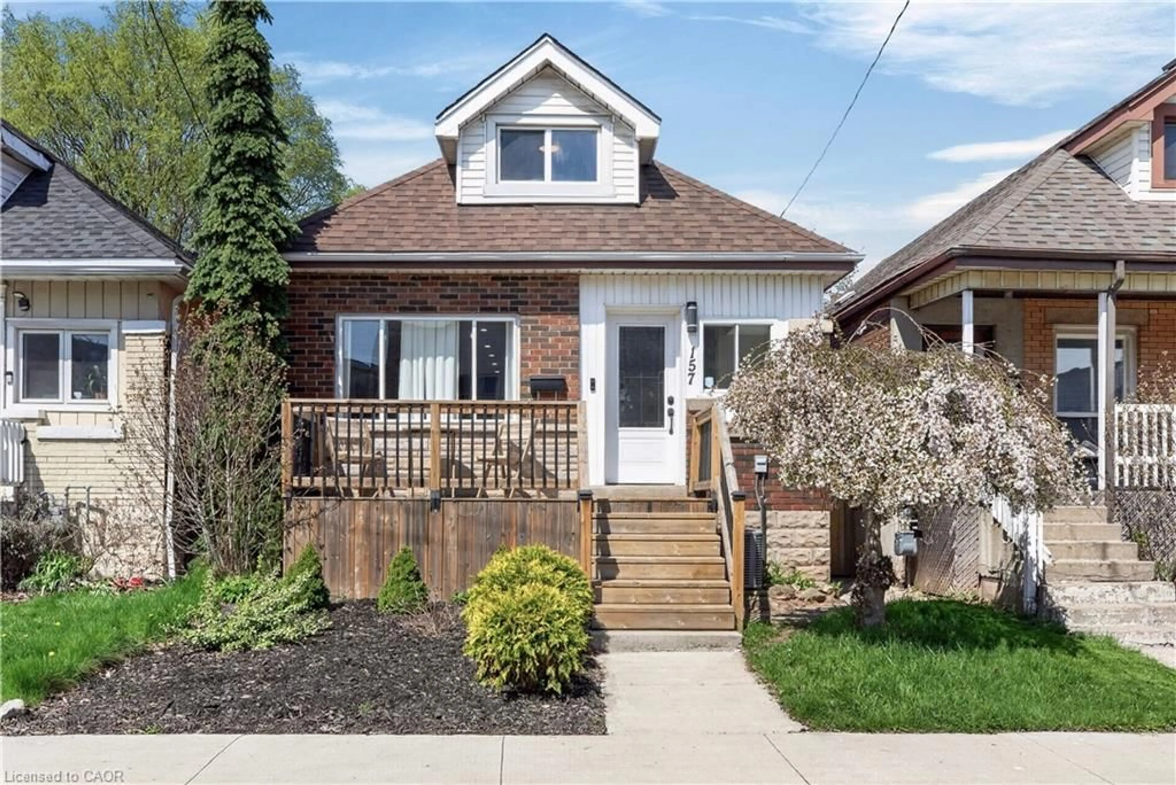 Home with brick exterior material, street for 157 Cameron Ave, Hamilton Ontario L8H 4Z4