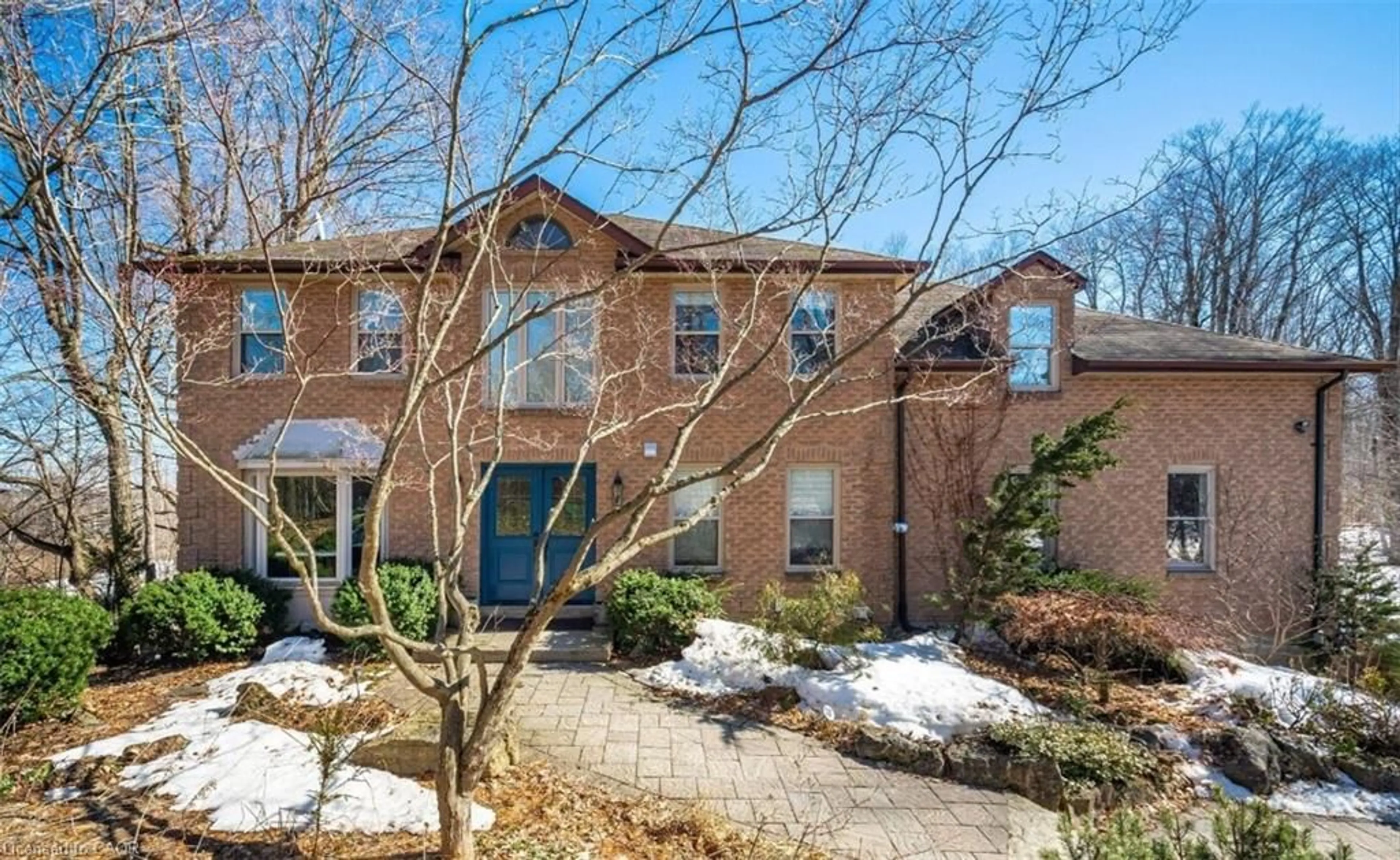 Home with brick exterior material, street for 877 The Grange Sideroad, Caledon Ontario L7C 0E4