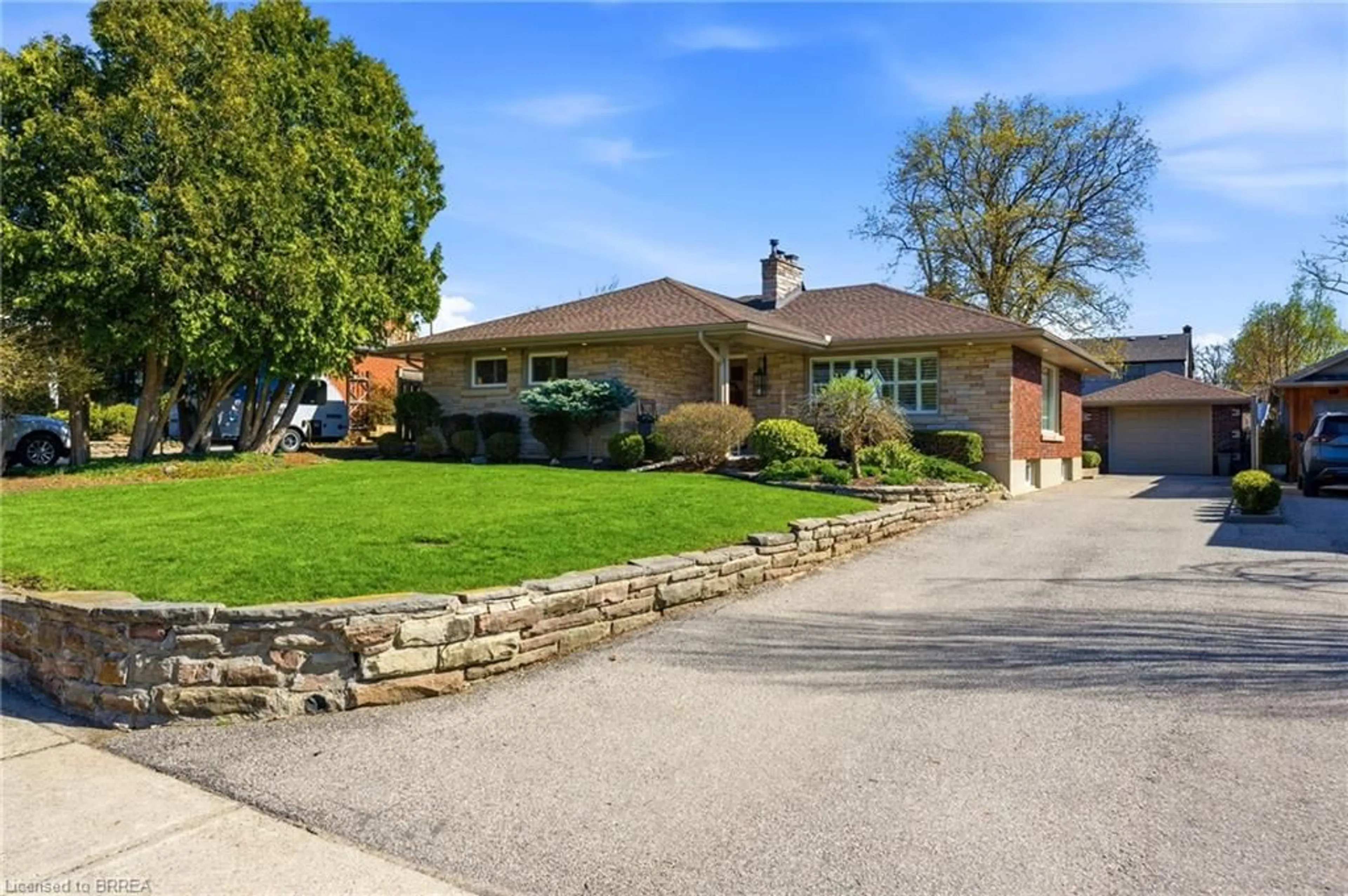 Home with brick exterior material, street for 38 Franklin St, Brantford Ontario N3R 1T1