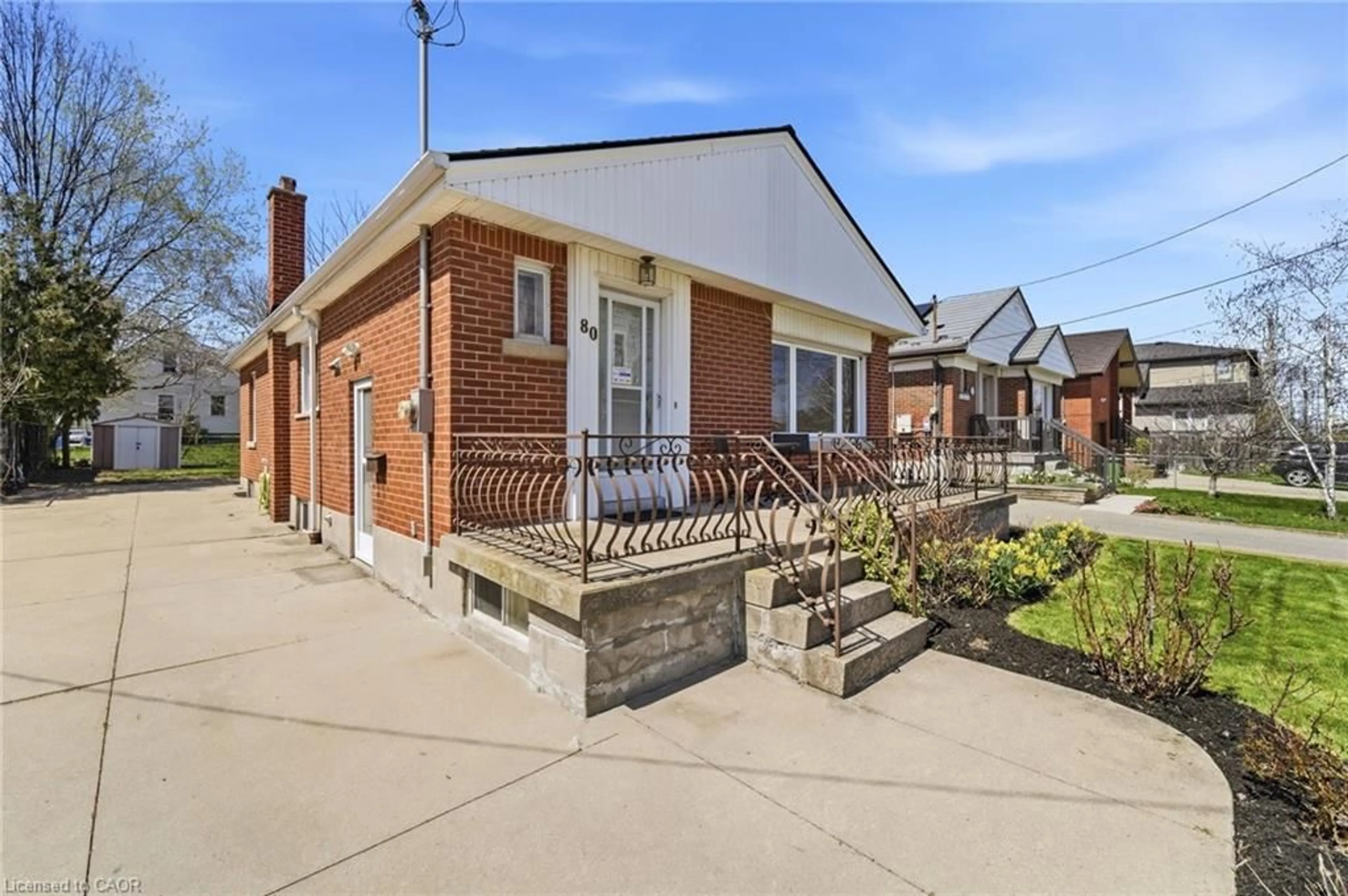 Home with brick exterior material, street for 80 Malta Dr, Hamilton Ontario L8K 4S8