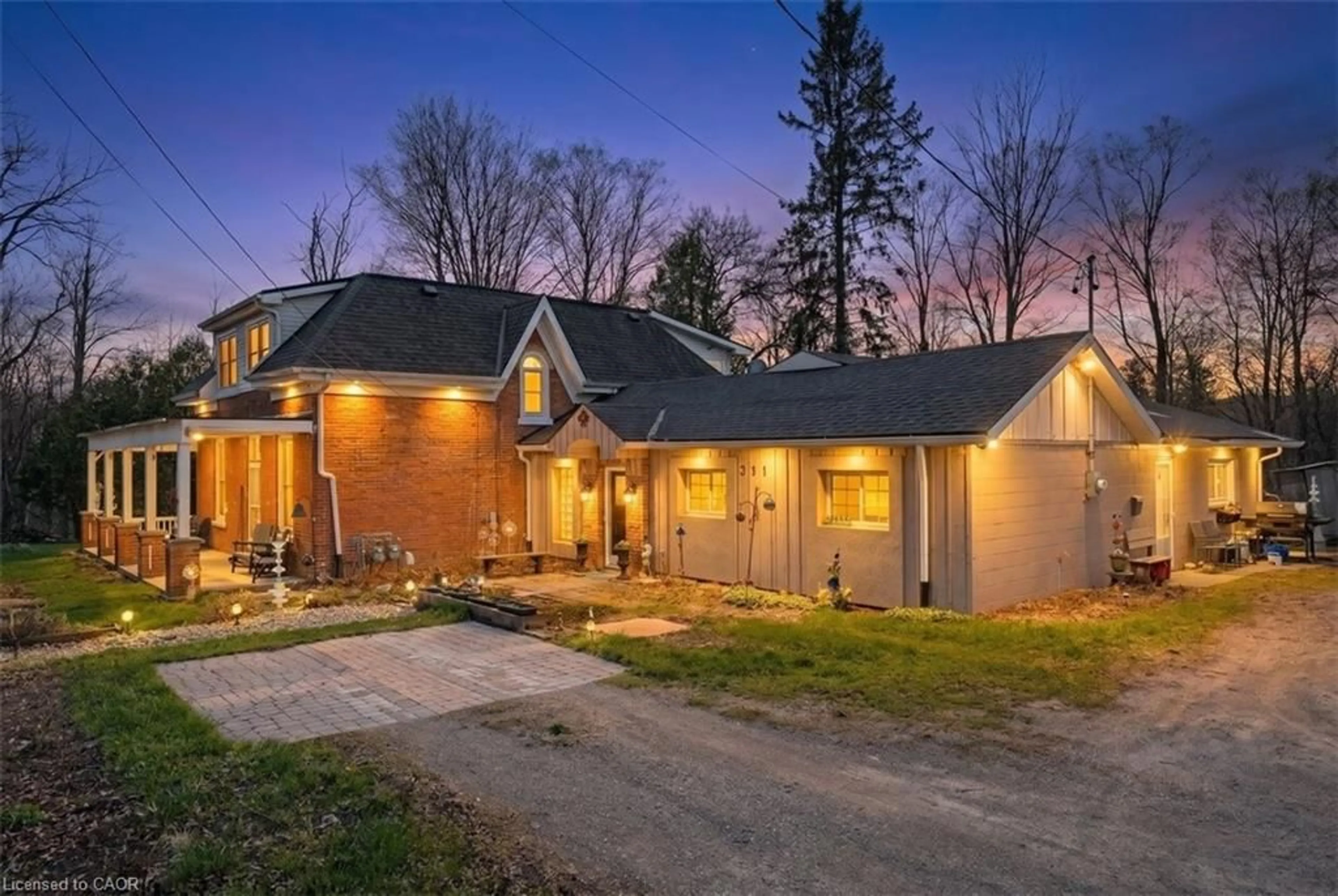 Home with brick exterior material, street for 311 Brock Rd, Hamilton Ontario L9H 5H4