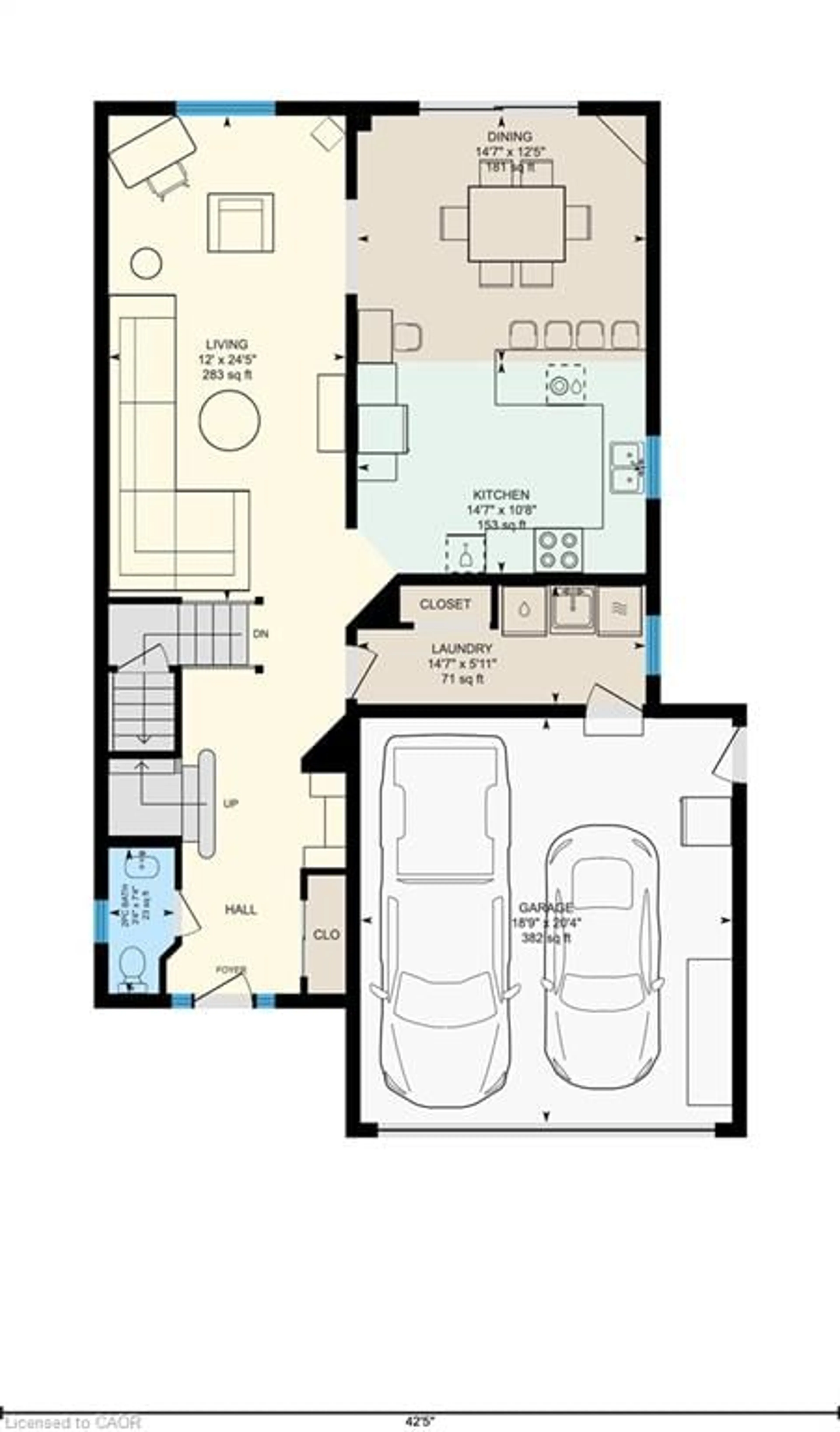 Floor plan for 4071 Bush Cres, Beamsville Ontario L3J 0G7