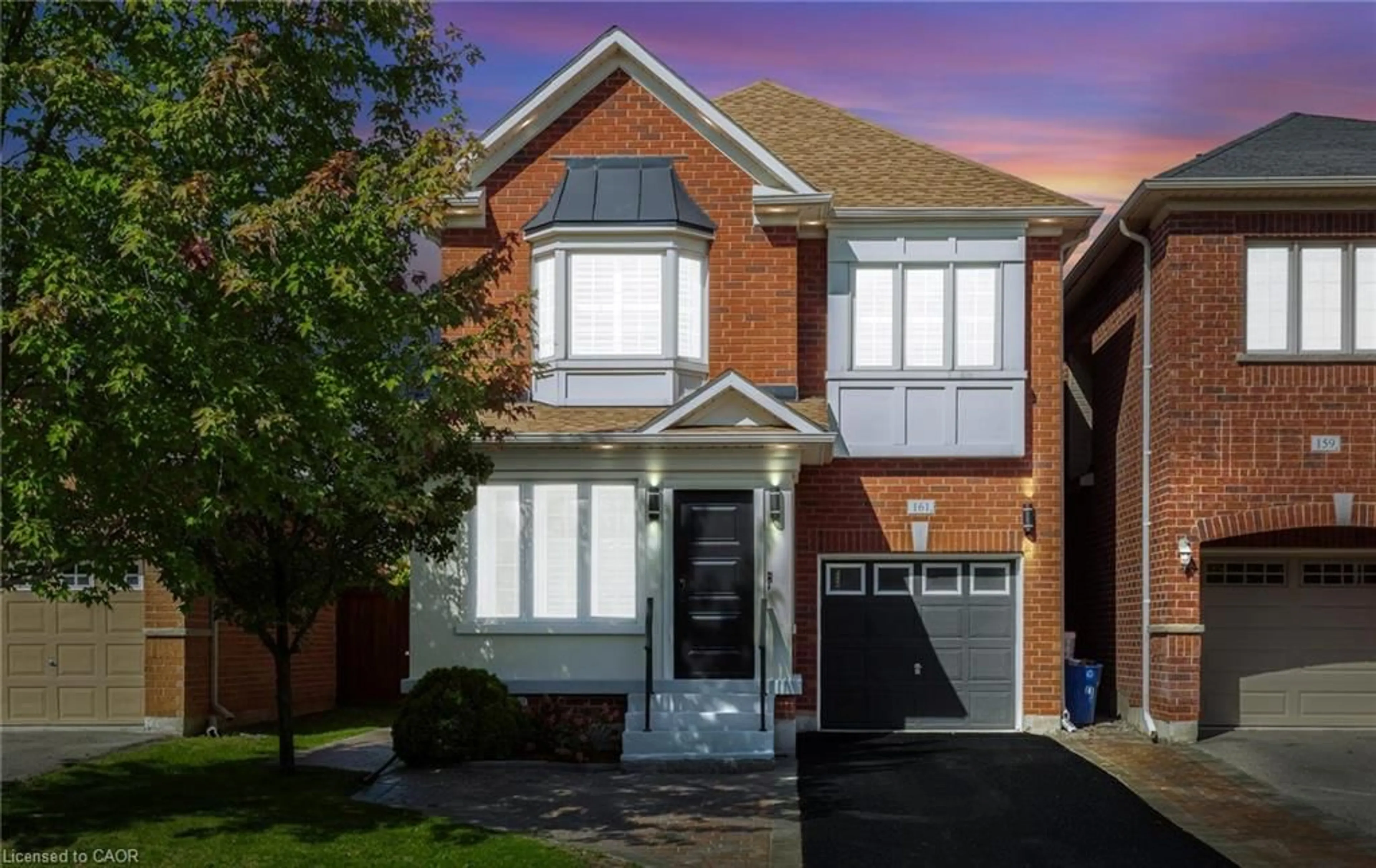 Home with brick exterior material, street for 161 Mccready Dr, Milton Ontario L9T 0V2