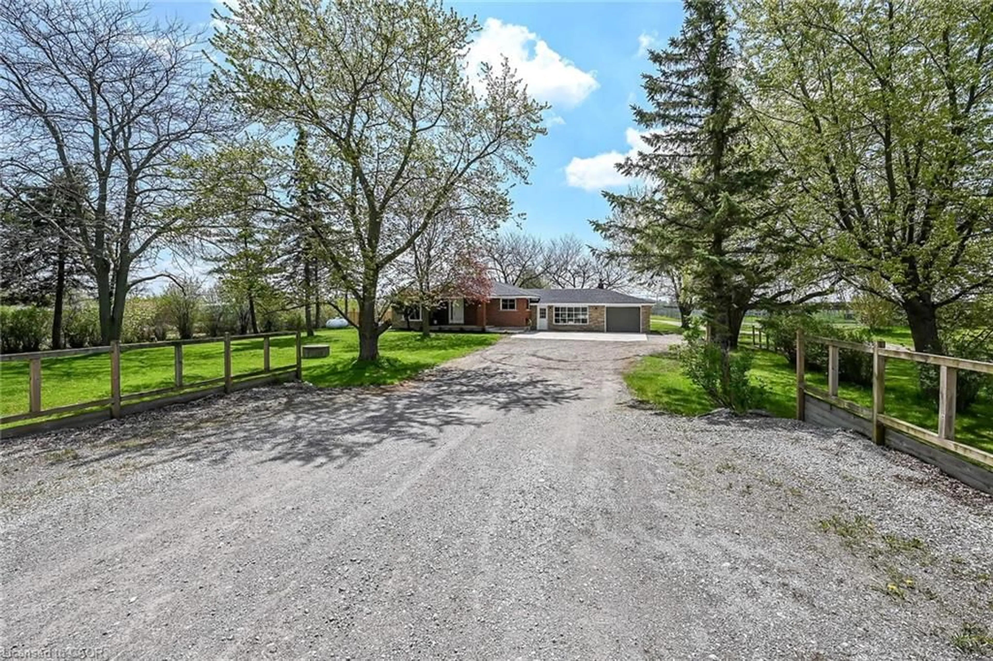 A pic from outside/outdoor area/front of a property/back of a property/a pic from drone, street for 2967 Concession 12 Walpole Rd, Hagersville Ontario N0A 1H0
