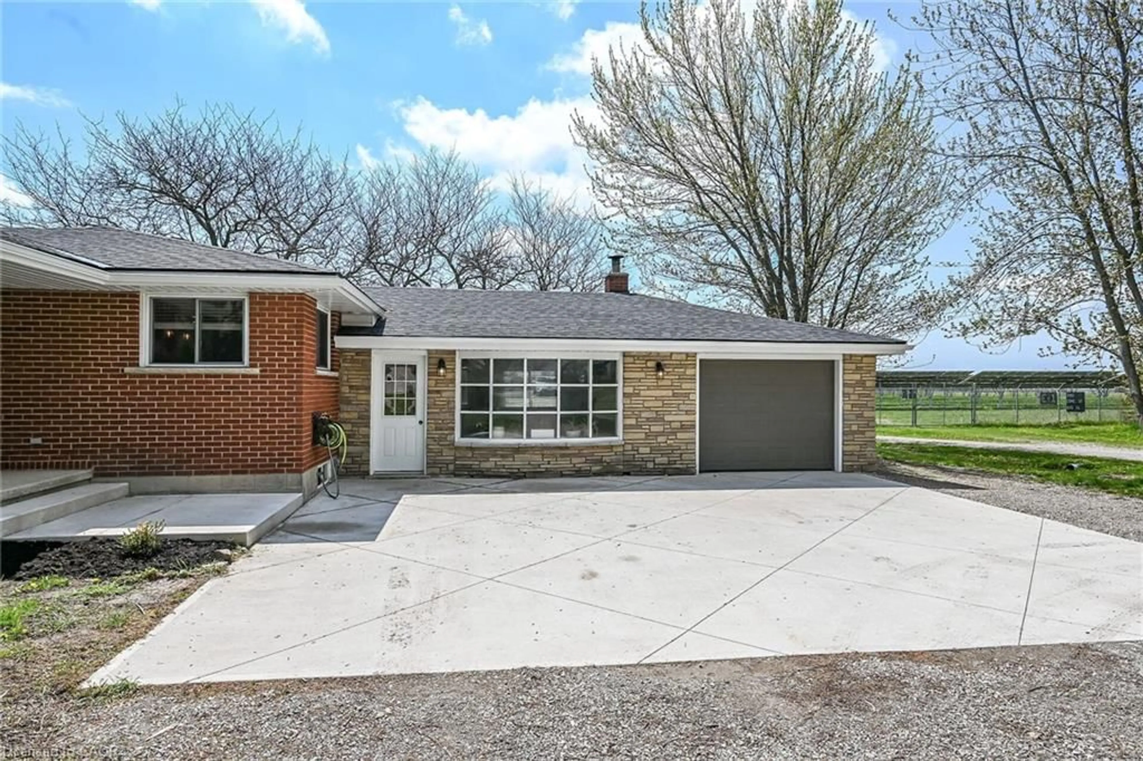 Home with brick exterior material, street for 2967 Concession 12 Walpole Rd, Hagersville Ontario N0A 1H0