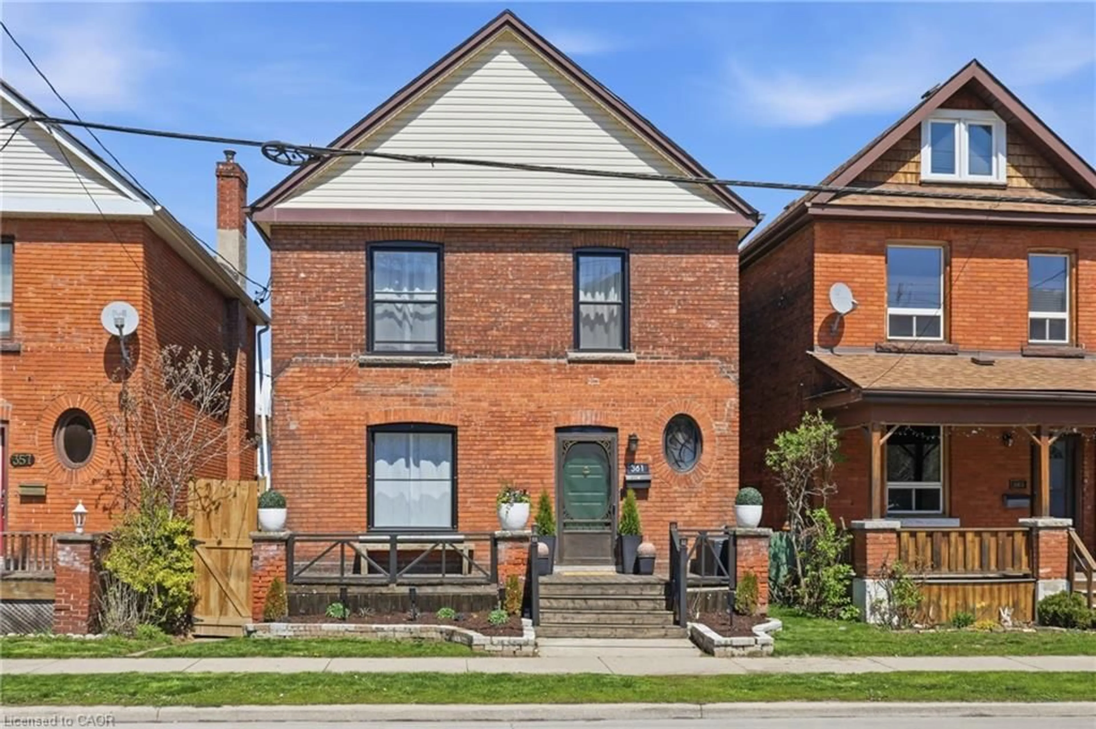 Home with brick exterior material, street for 361 Cumberland Ave, Hamilton Ontario L8M 2A5