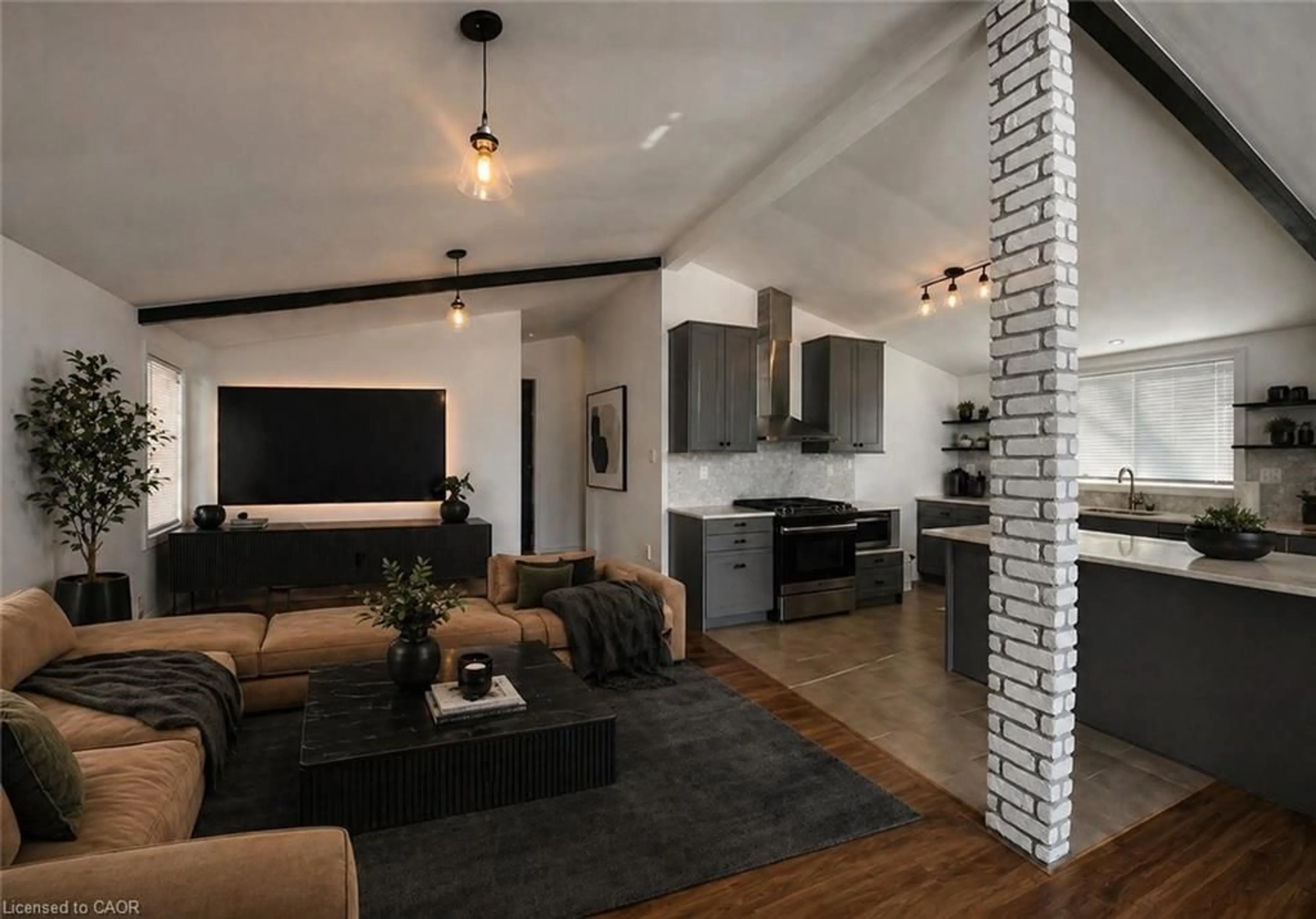 Living room with furniture, unknown for 61 Cedar St, Paris Ontario N3L 0A1
