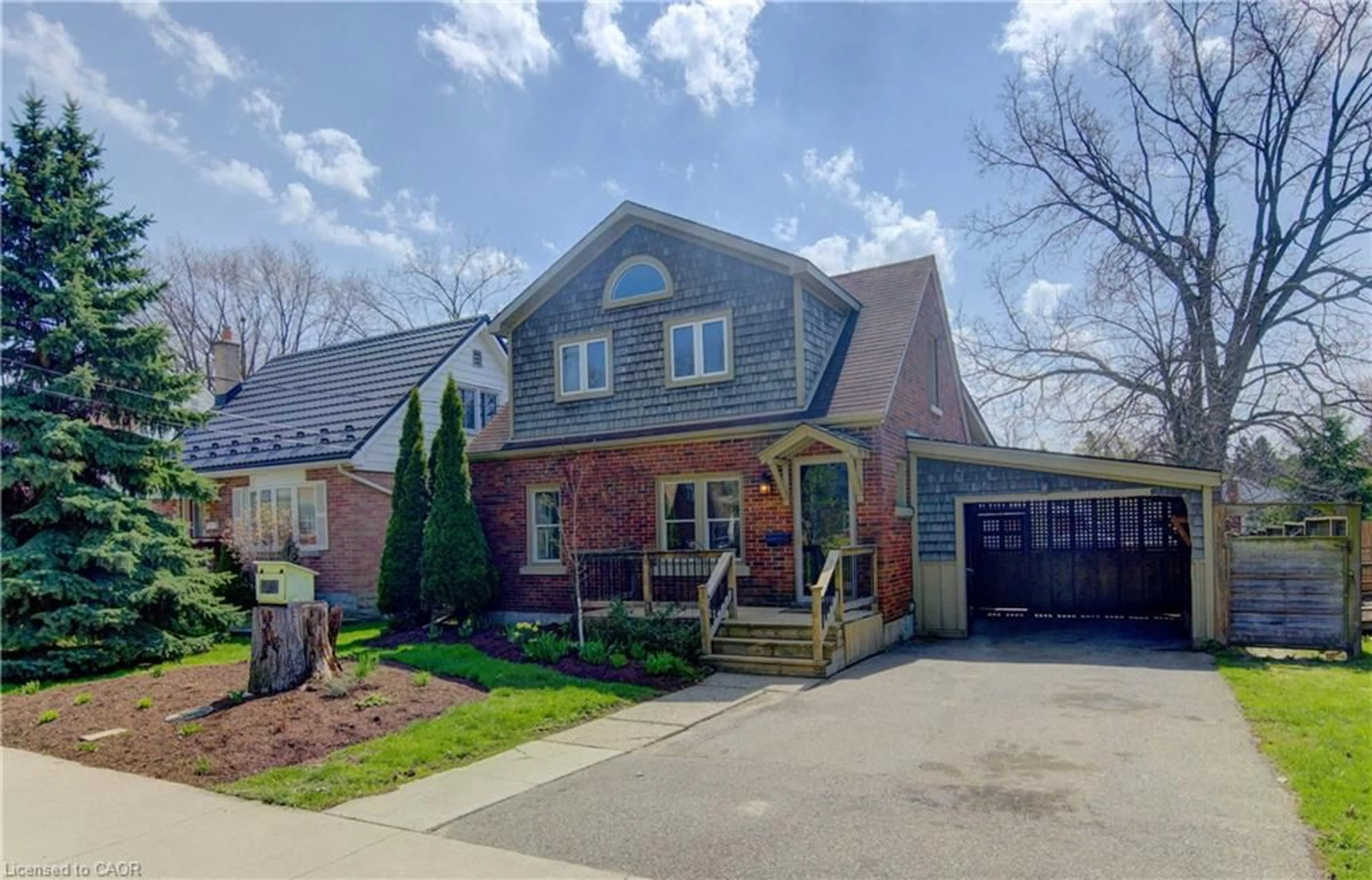 Home with brick exterior material, street for 163 Binscarth Rd, Kitchener Ontario N2M 3E4