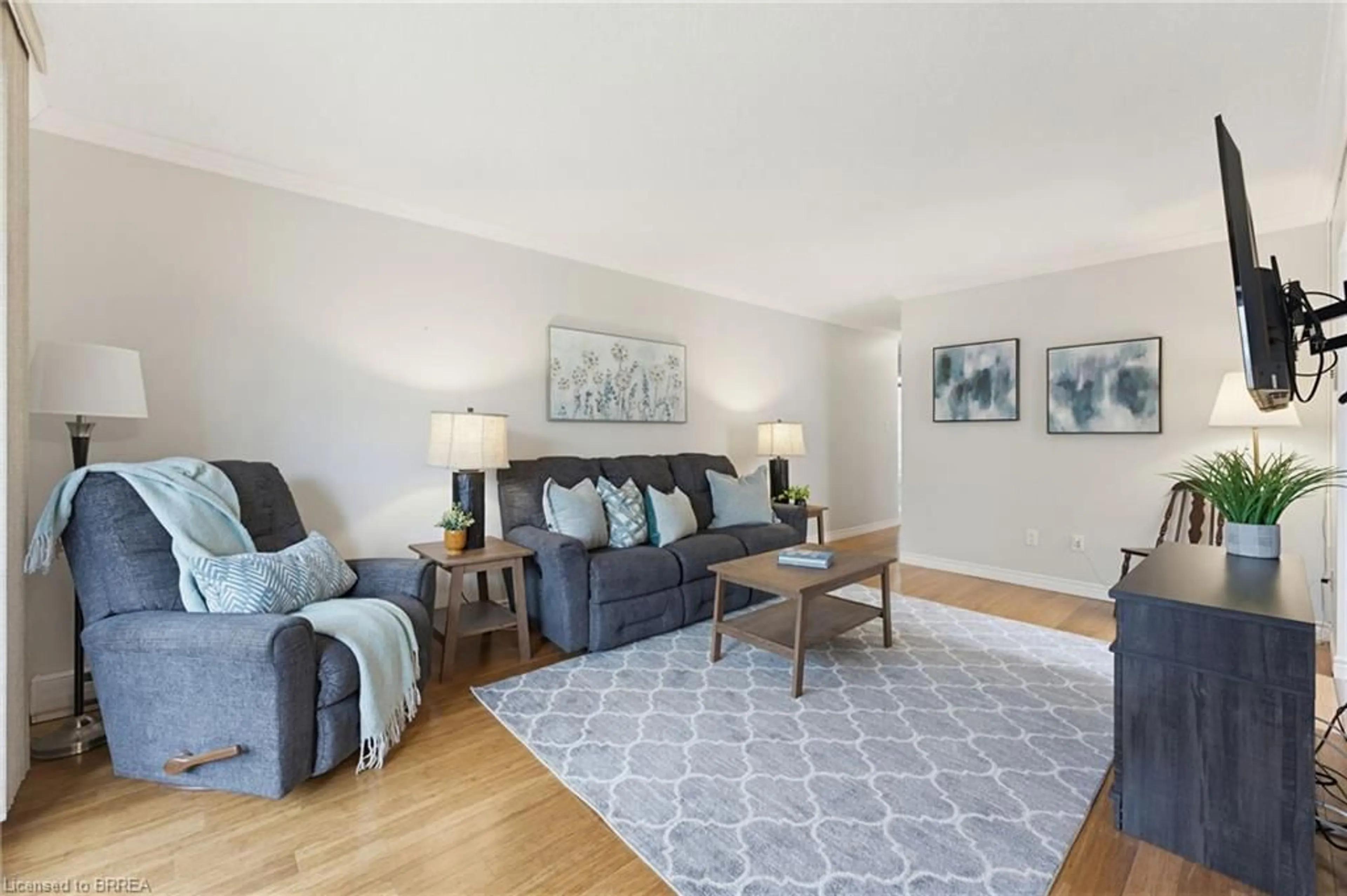 Living room with furniture, unknown for 23 Main St #203, Dundas Ontario L9H 2P7