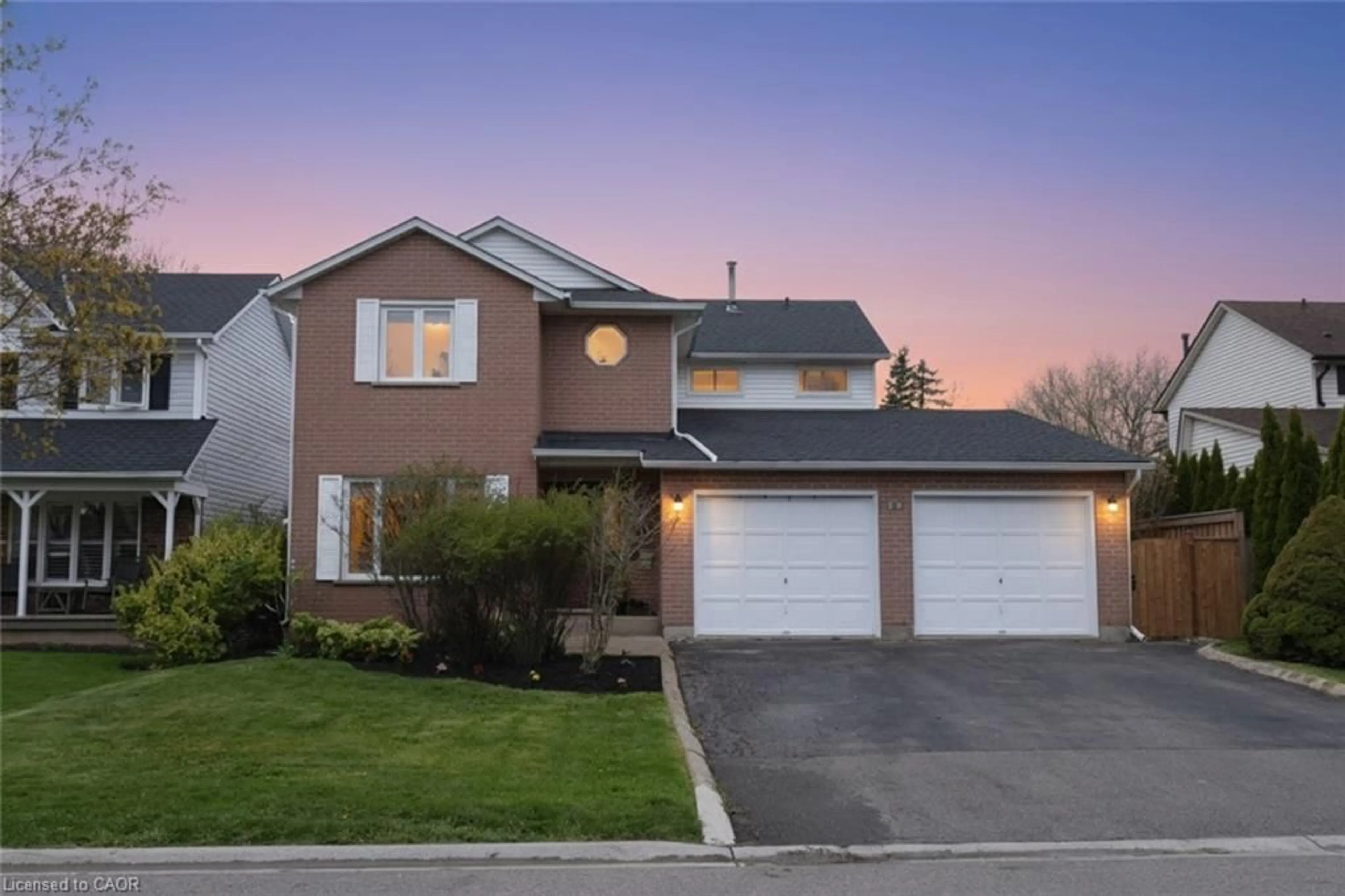 Home with vinyl exterior material, street for 50 Buchanan Dr, Caledonia Ontario N3W 1H2