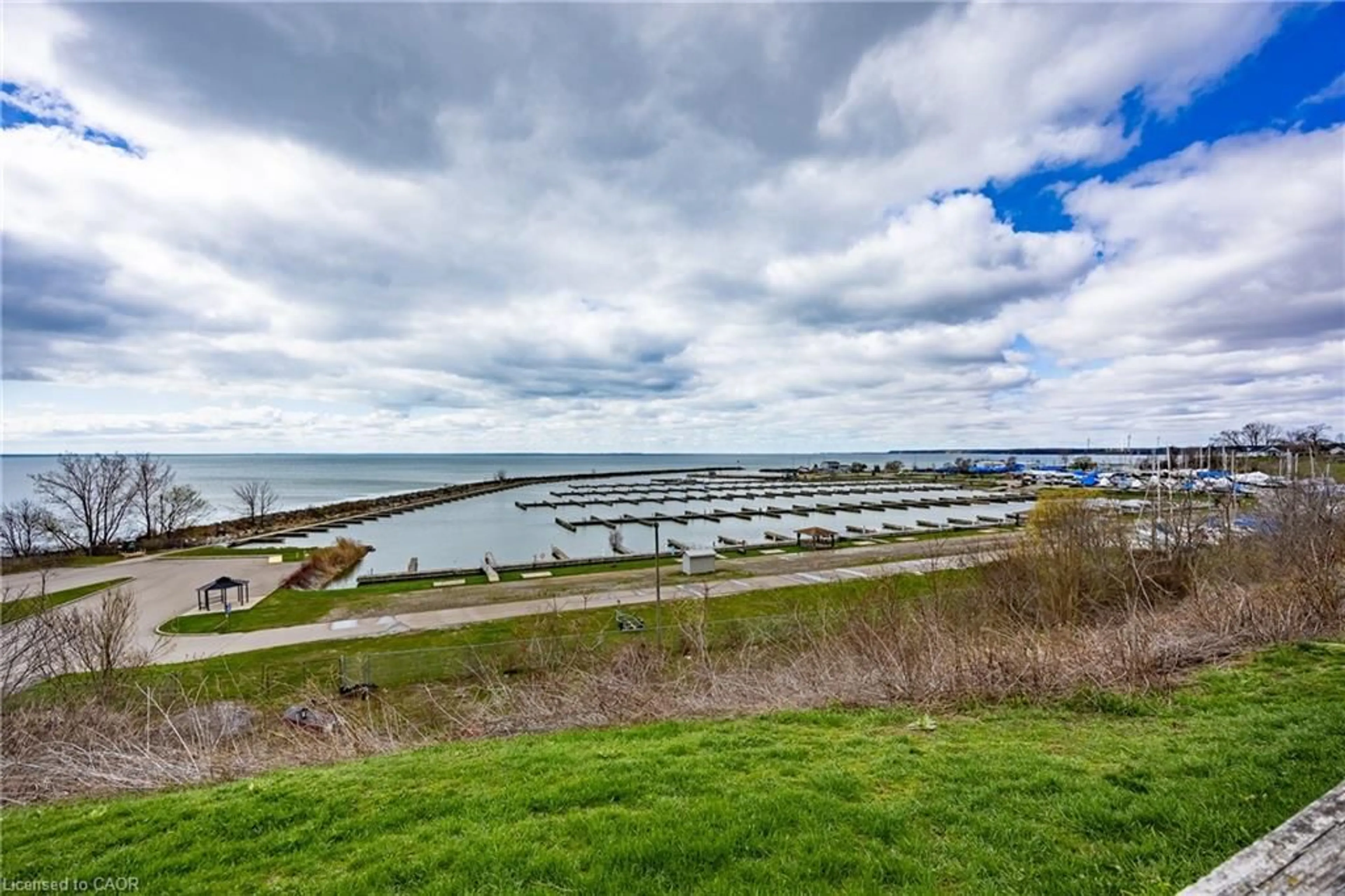 A pic from outside/outdoor area/front of a property/back of a property/a pic from drone, water/lake/river/ocean view for 78 Brown St, Port Dover Ontario N0A 1N7