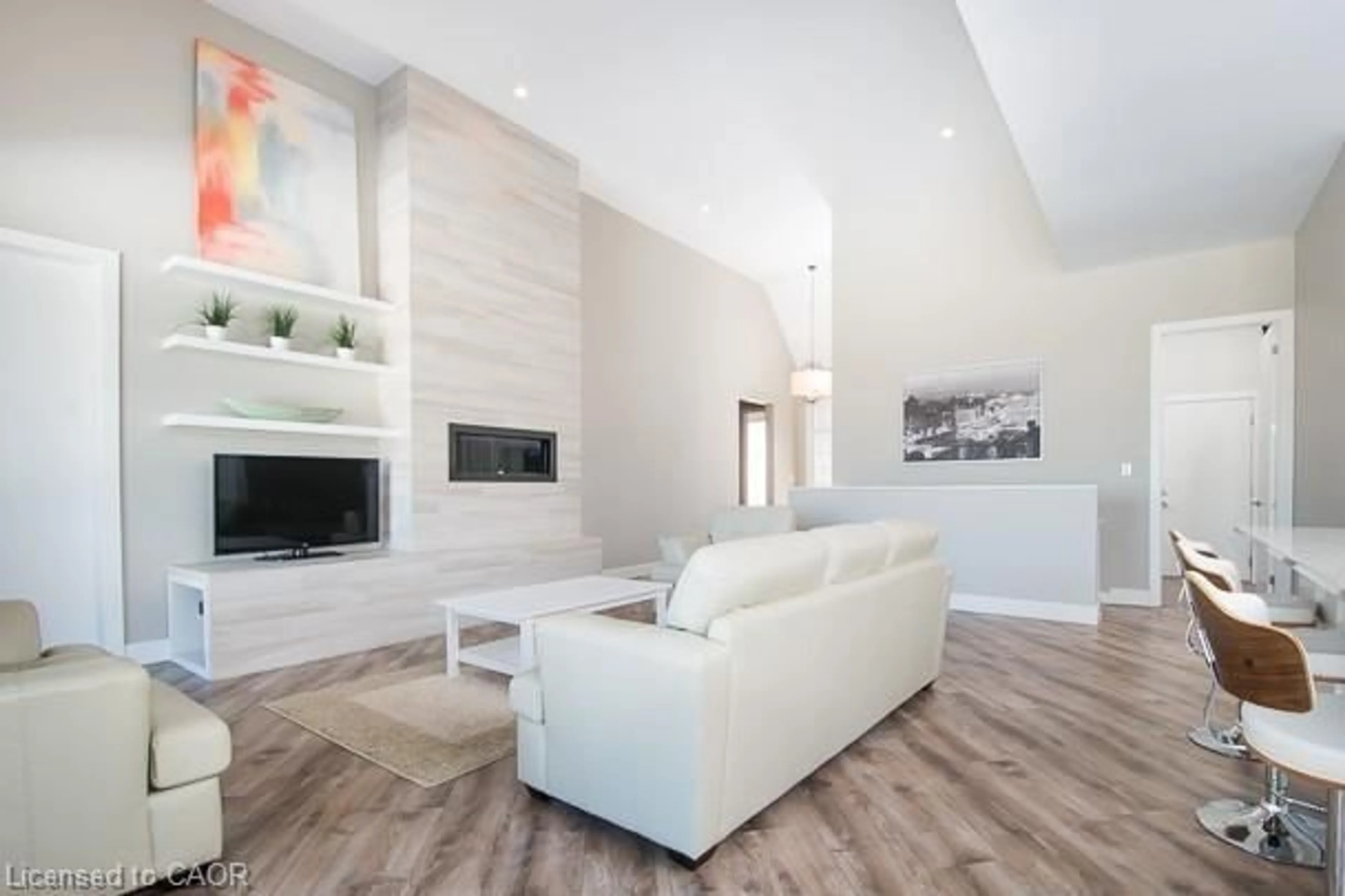 Living room with furniture, unknown for 613 Sweetbay Cres, Sarnia Ontario N7S 0B3