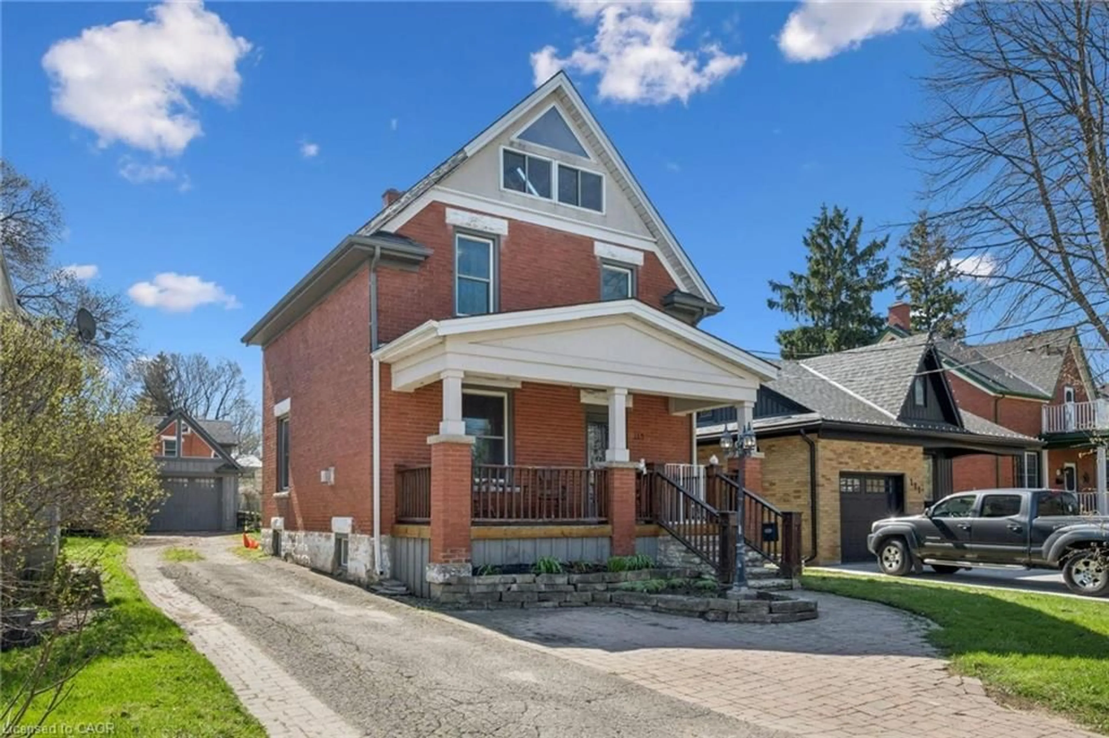 Home with brick exterior material, street for 115 Allen St, Waterloo Ontario N2J 1J5