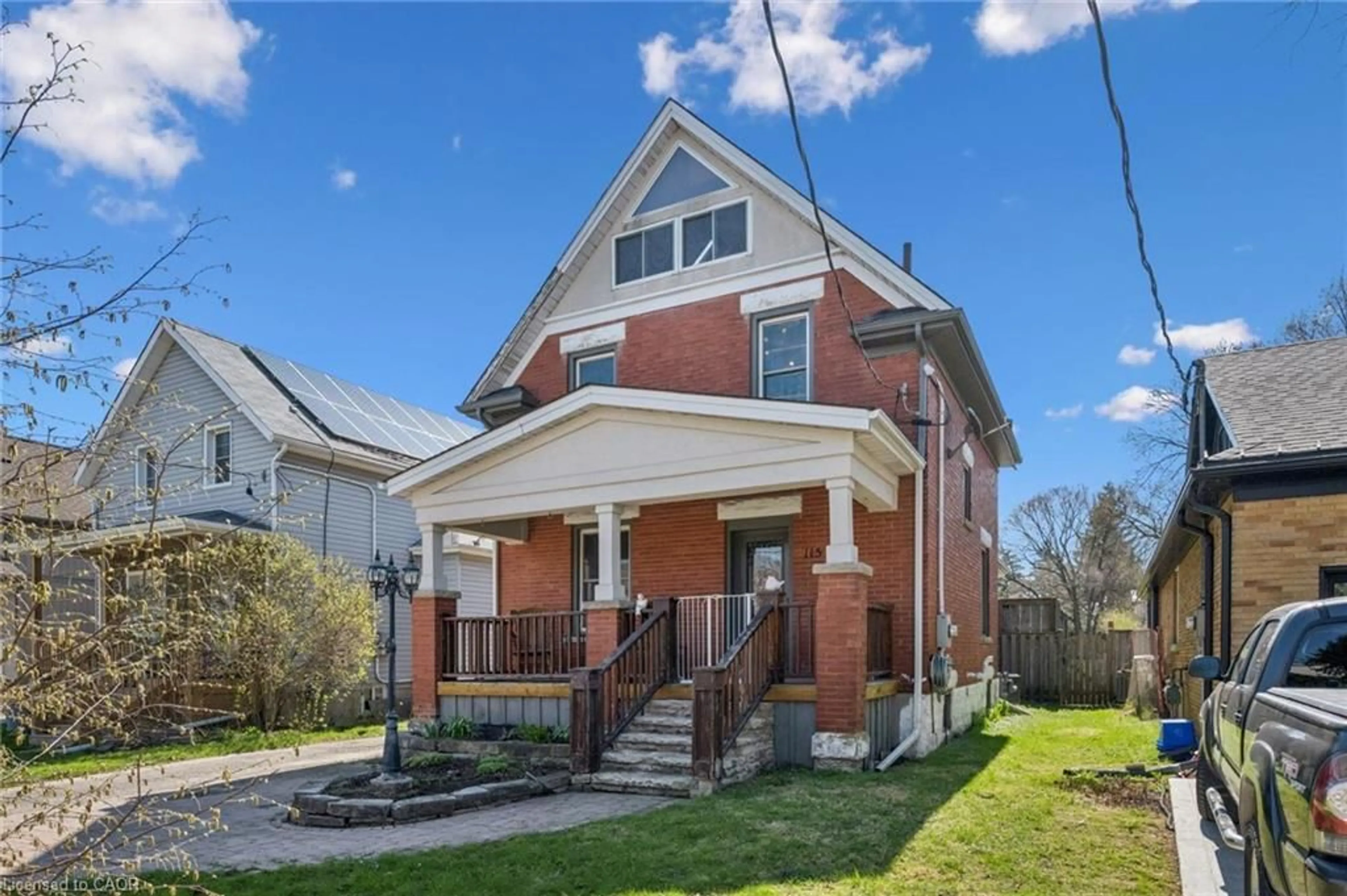 Home with brick exterior material, street for 115 Allen St, Waterloo Ontario N2J 1J5