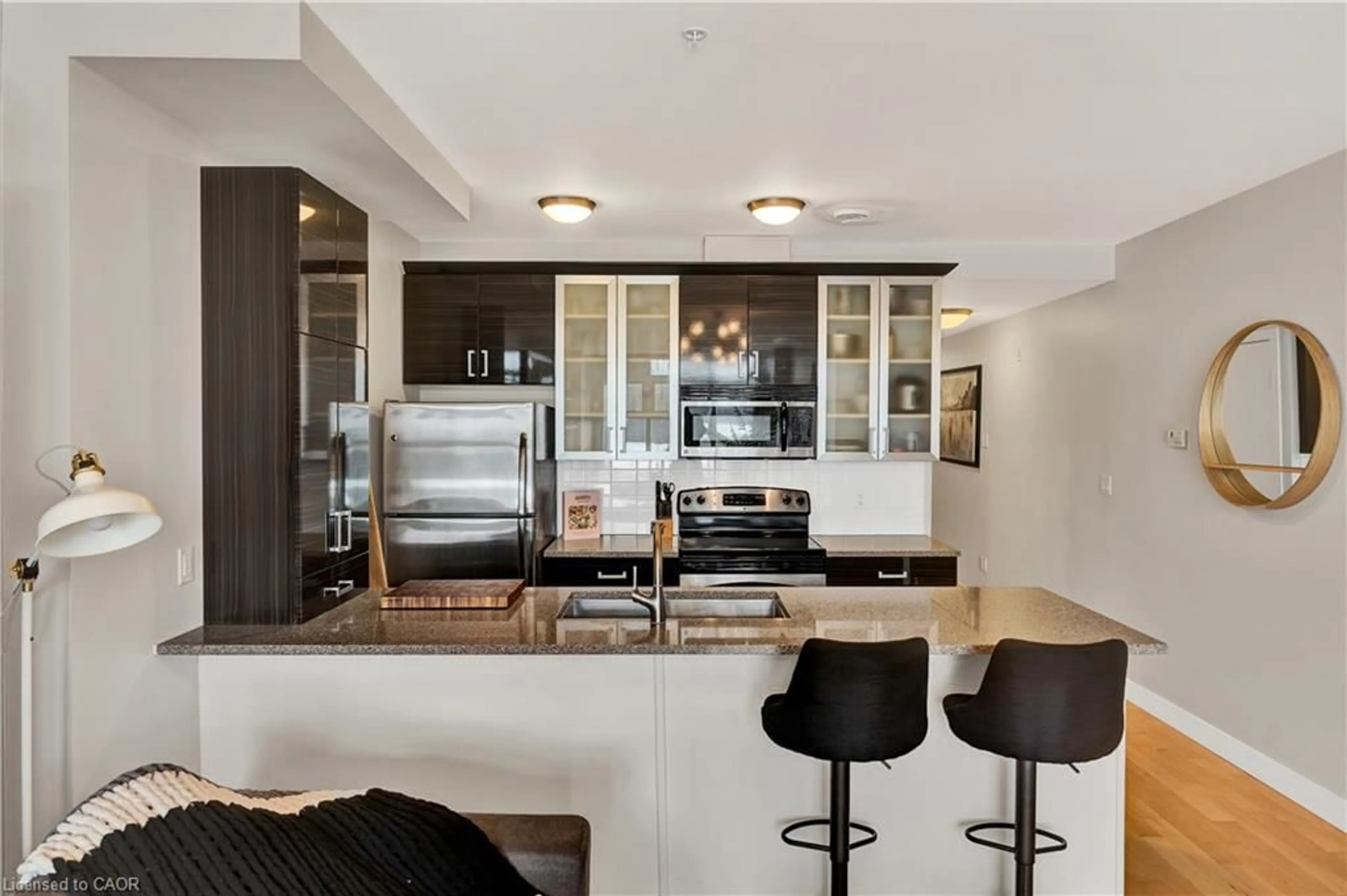 Contemporary kitchen, unknown for 188 King St #310, Waterloo Ontario N2J 0C6