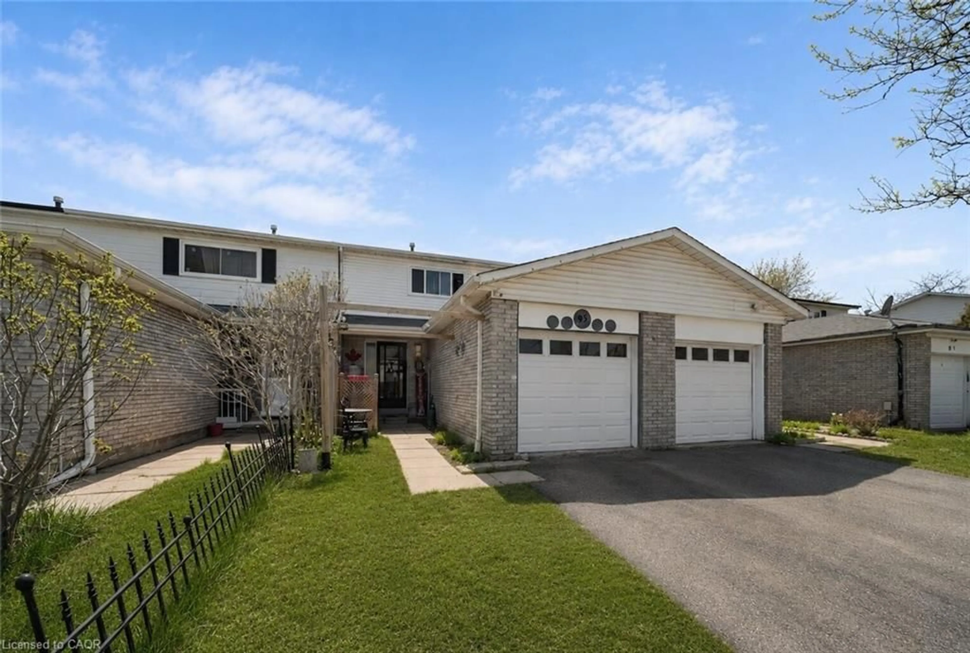 Home with brick exterior material, street for 95 Quantrell Trail, Toronto Ontario M1B 1L7