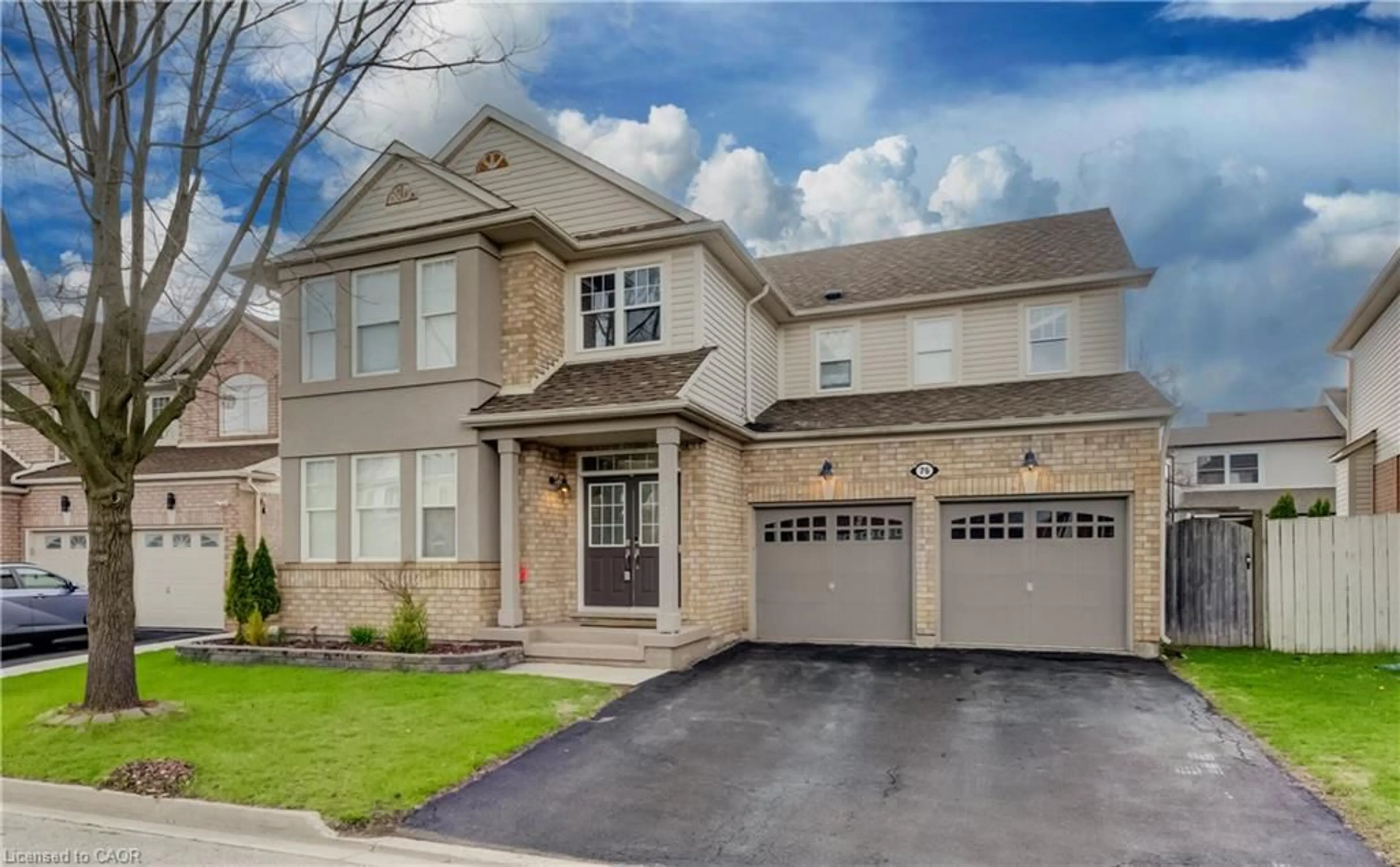 Home with brick exterior material, street for 76 Glazebrook Cres, Cambridge Ontario N1T 2H8
