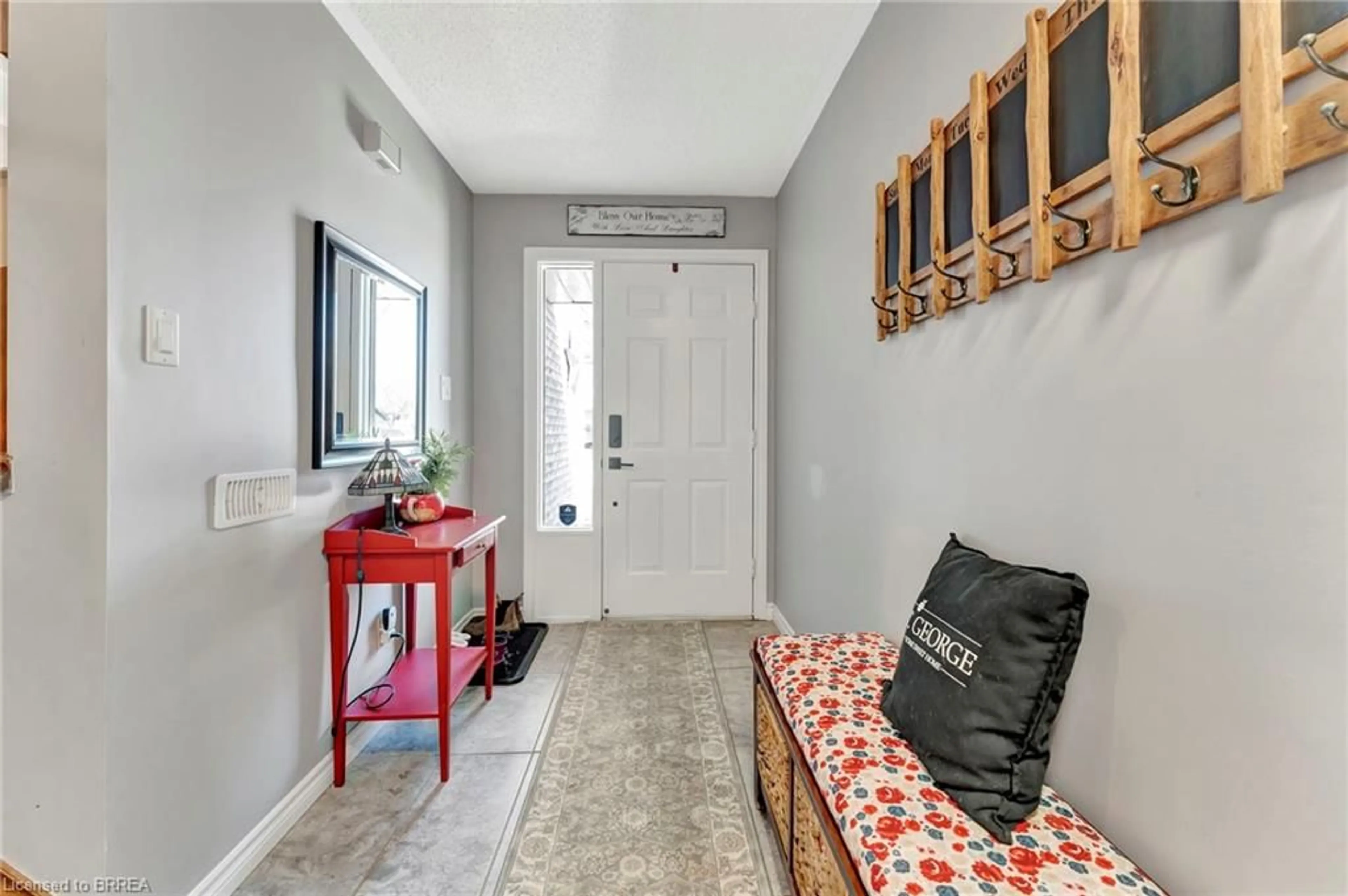 Indoor entryway for 21 Scott St, St. George Ontario N0E 1N0