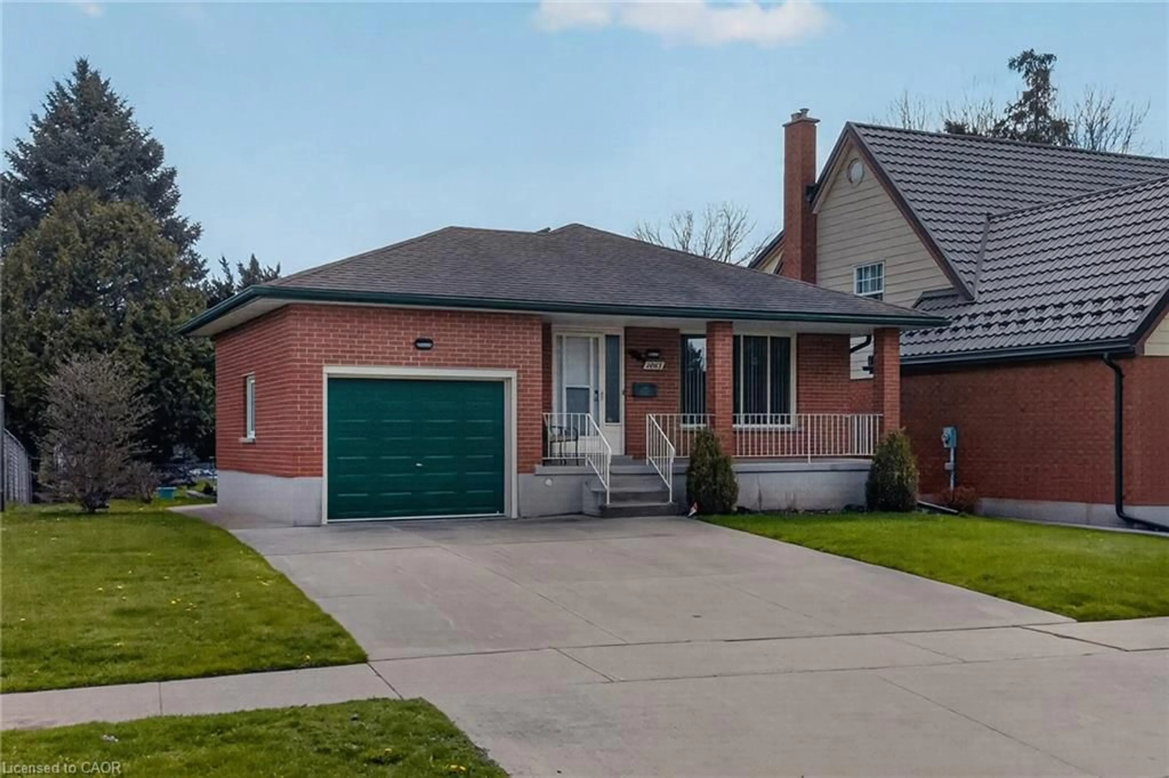 Home with brick exterior material, street for 2063 Old Mill Rd, Kitchener Ontario N2P 1E4