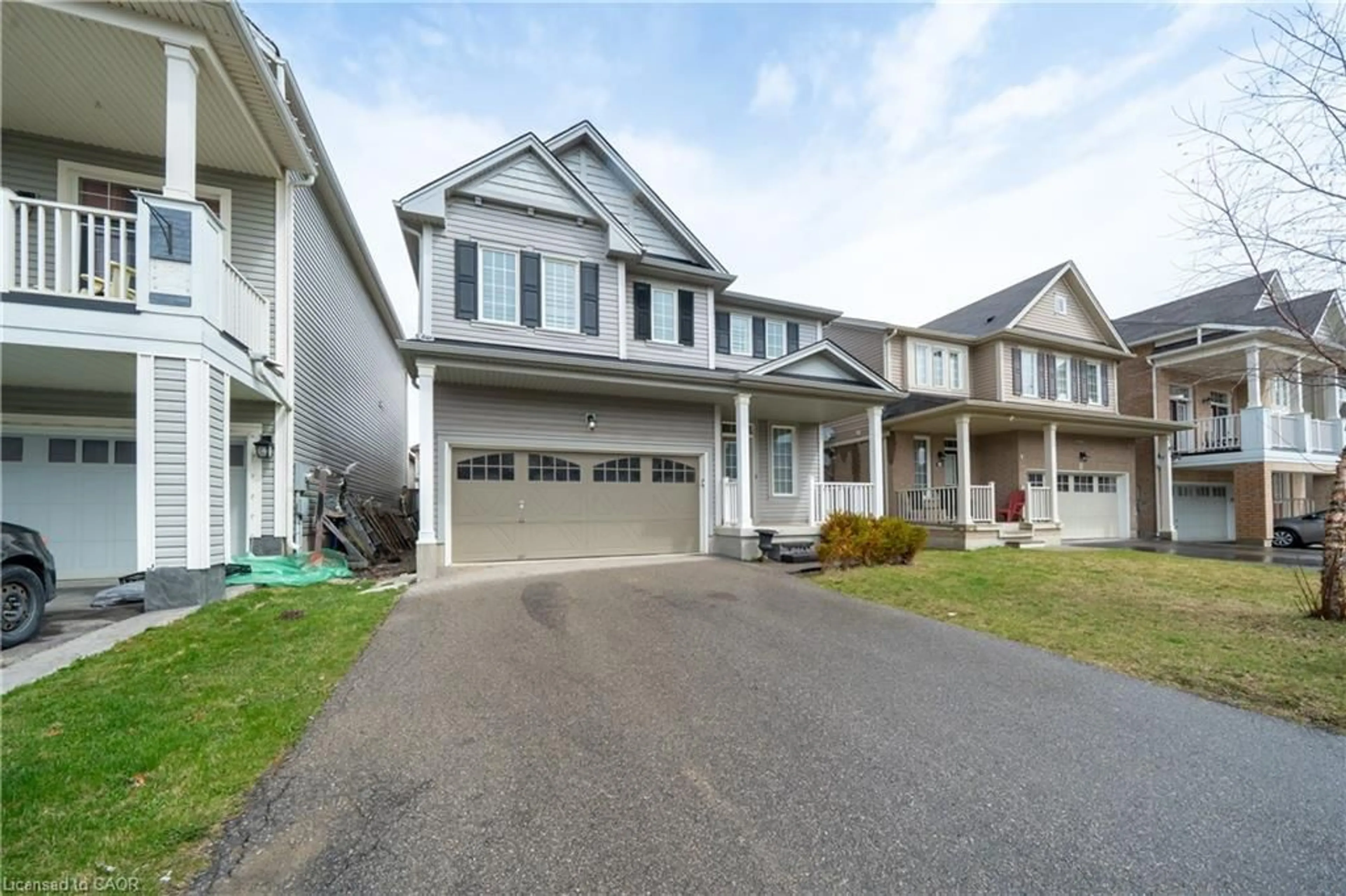 Home with vinyl exterior material, street for 148 Whitwell Way, Binbrook Ontario L0R 1C0