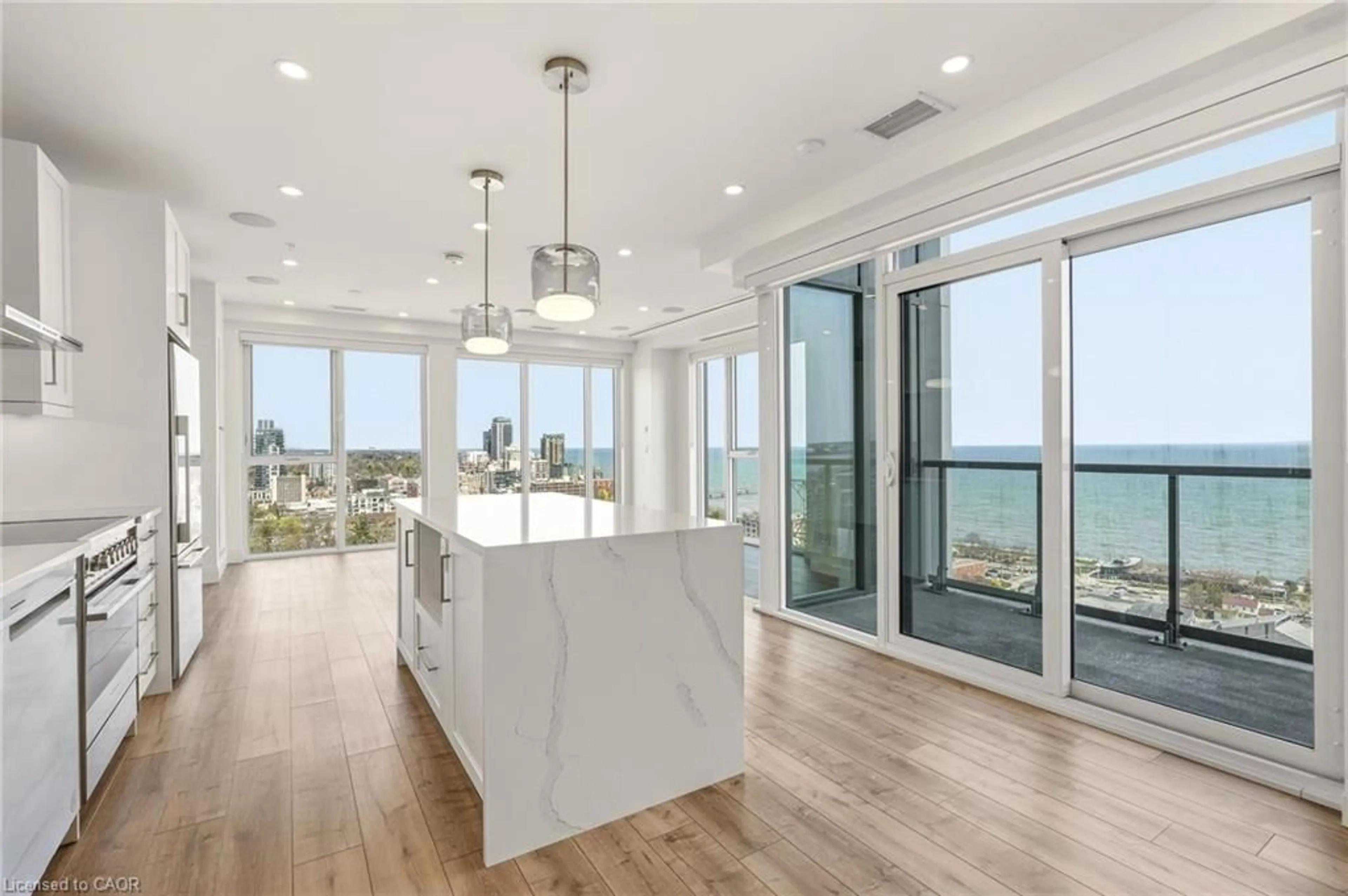 Open concept kitchen, unknown for 500 Brock Ave #1906, Burlington Ontario L7S 0A5