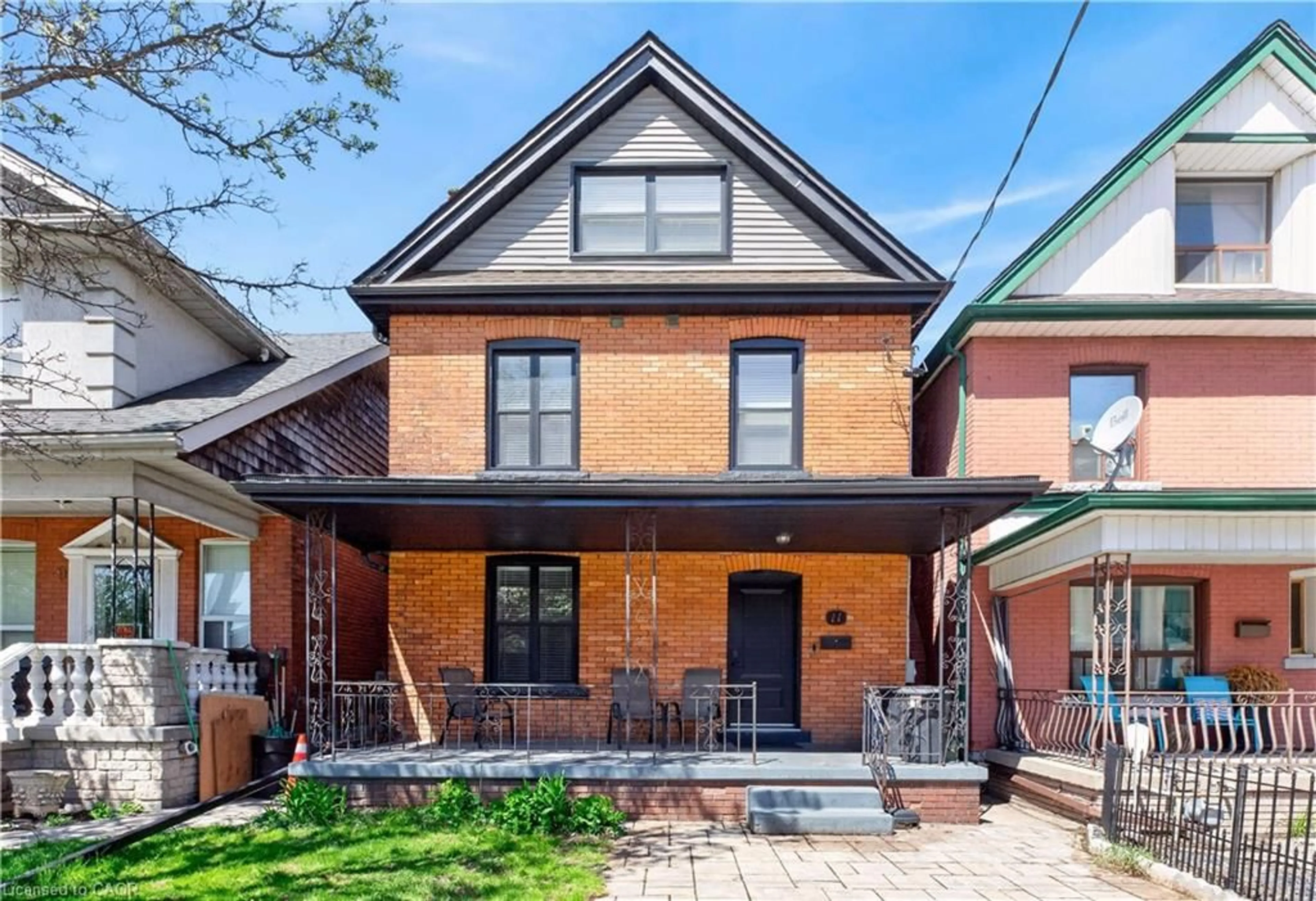 Home with brick exterior material, street for 11 Barnesdale Ave, Hamilton Ontario L8L 6R4