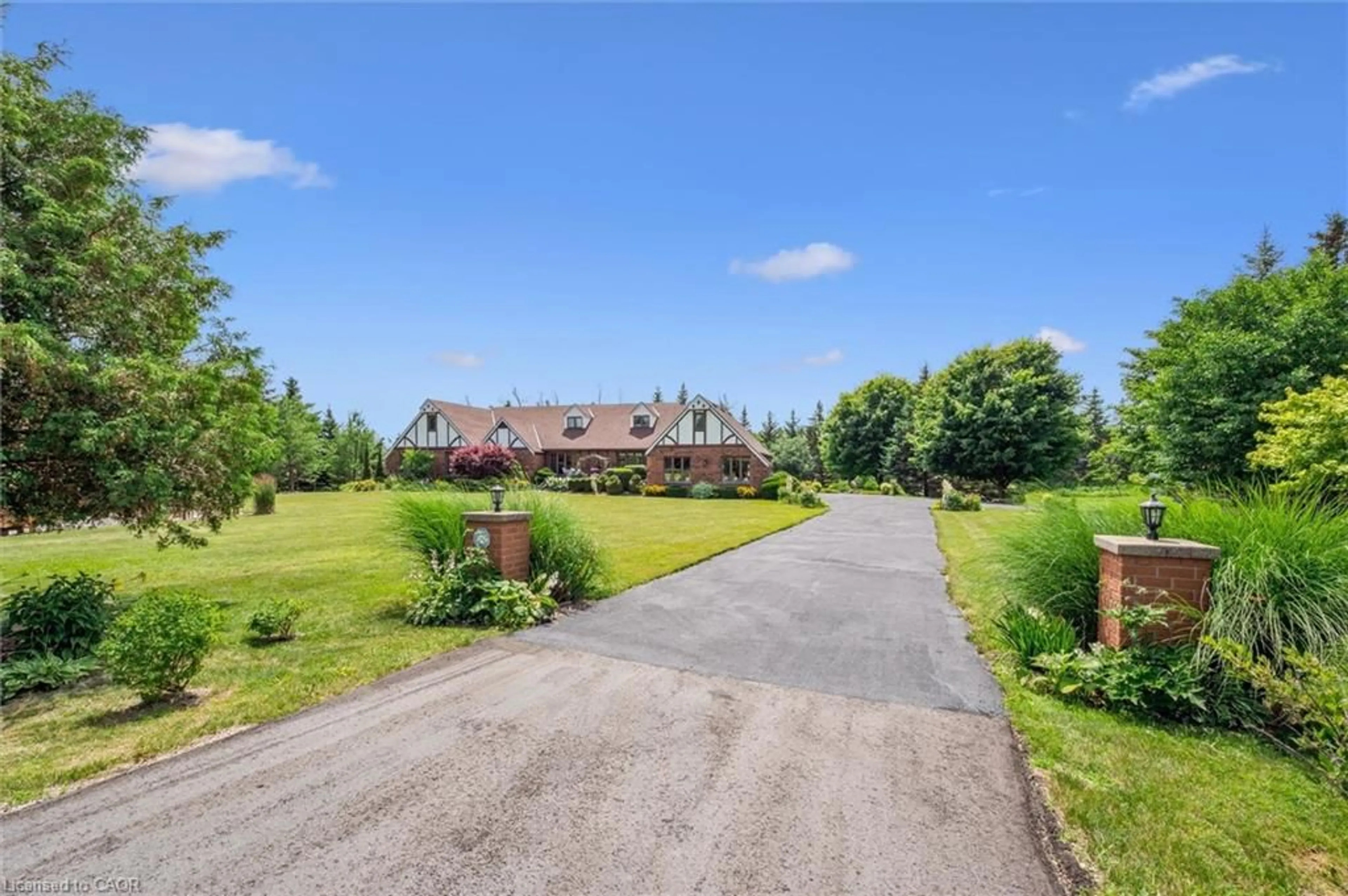 A pic from outside/outdoor area/front of a property/back of a property/a pic from drone, street for 5792 8th Line, Ariss Ontario N0B 1B0