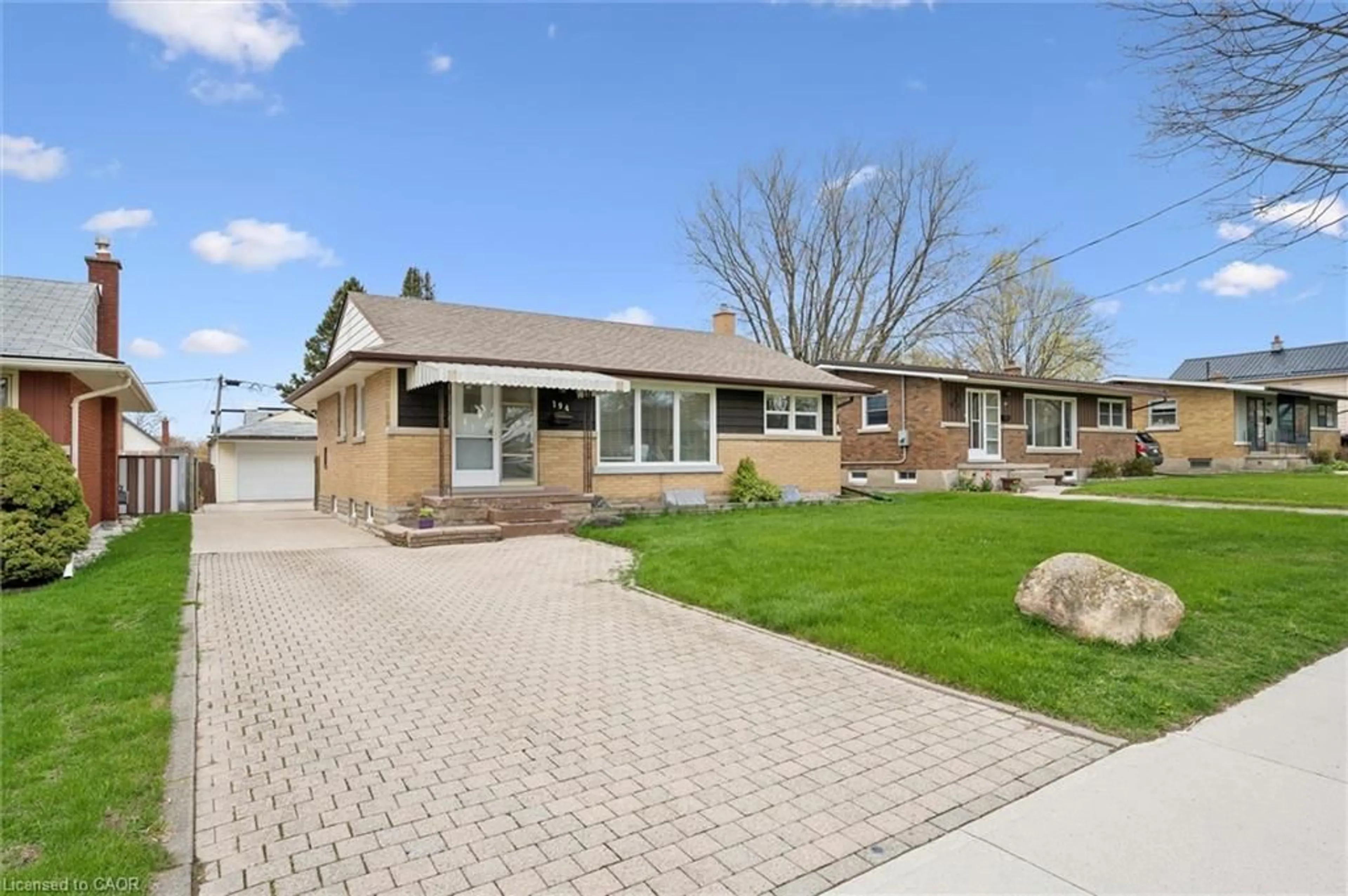 Home with brick exterior material, street for 194 Franklin St, Kitchener Ontario N2C 1R7