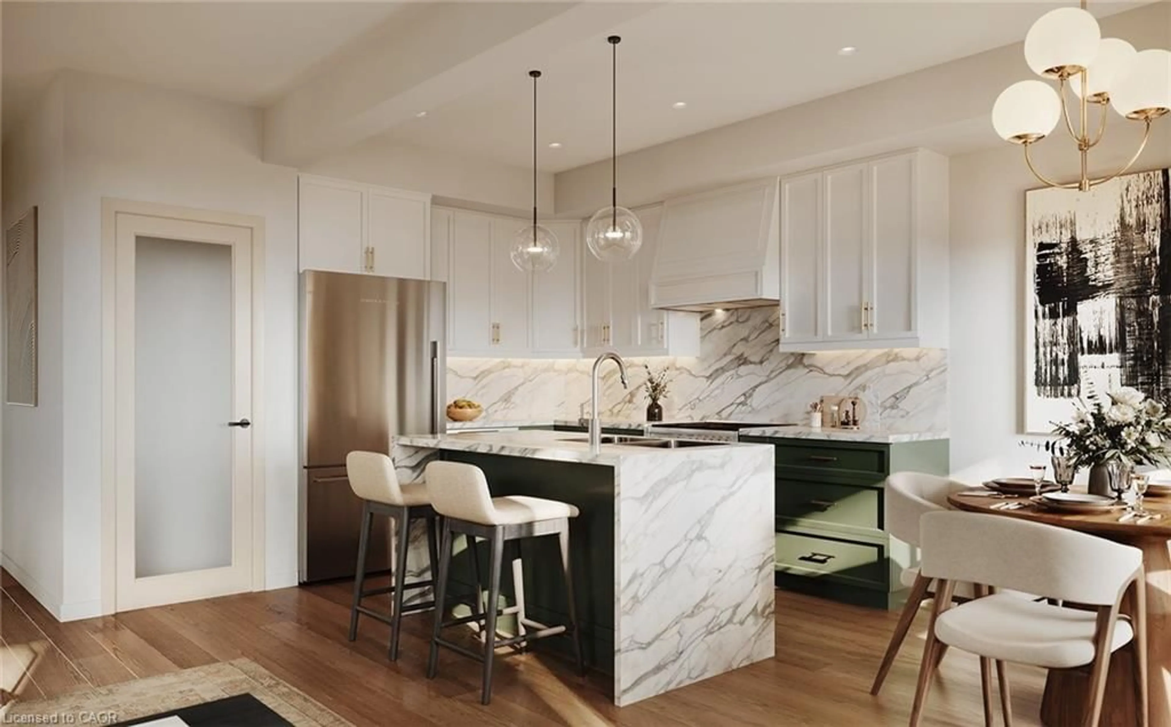 Contemporary kitchen, ceramic/tile floor for LOT 123 Concession 7 Rd, Niagara-on-the-Lake Ontario L0S 1J0