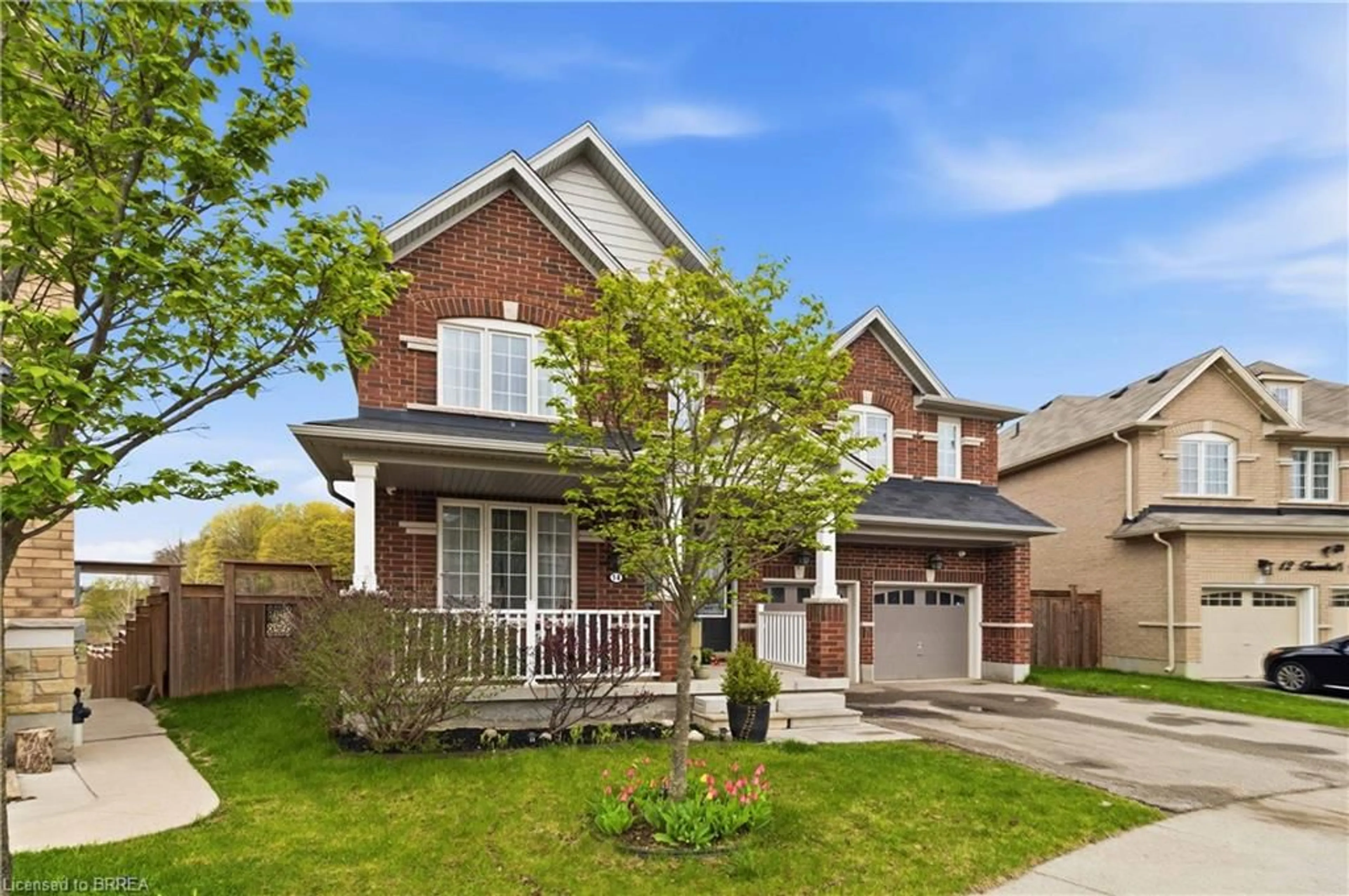 Home with brick exterior material, street for 14 Turnbull Dr, Brantford Ontario N3T 0K4
