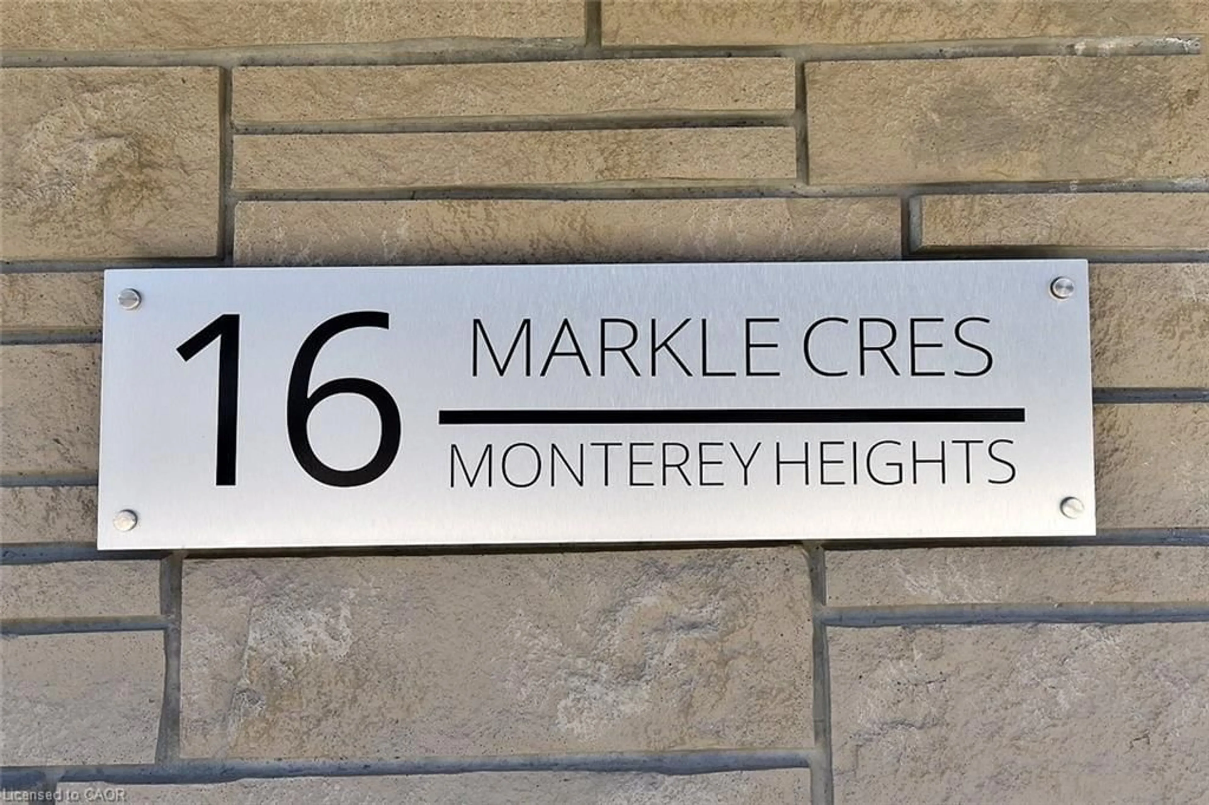 Unknown for 16 Markle Cres #111, Ancaster Ontario L9G 0H4