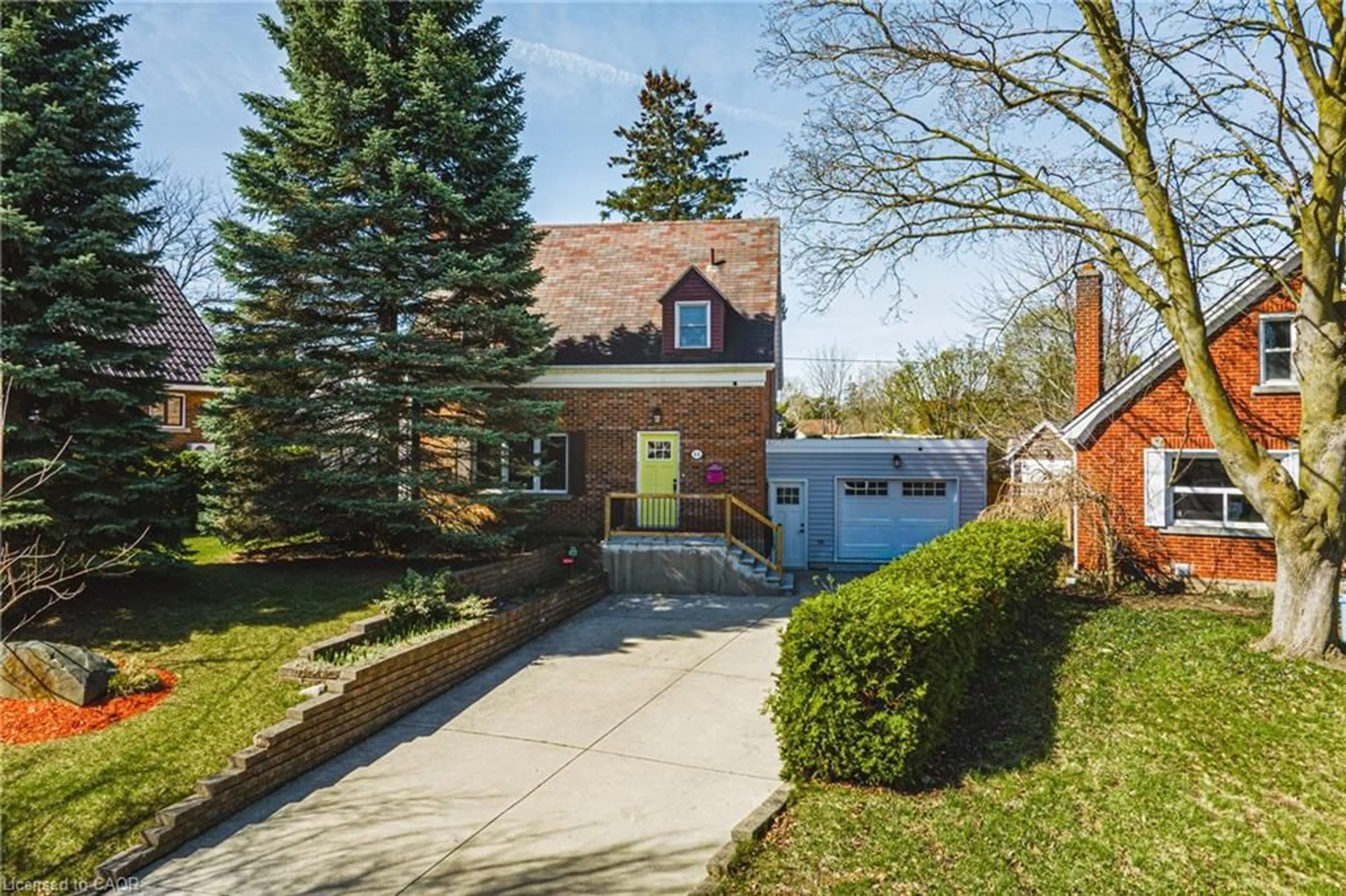Home with brick exterior material, street for 55 Vancamp Ave, Kitchener Ontario N2M 1J1