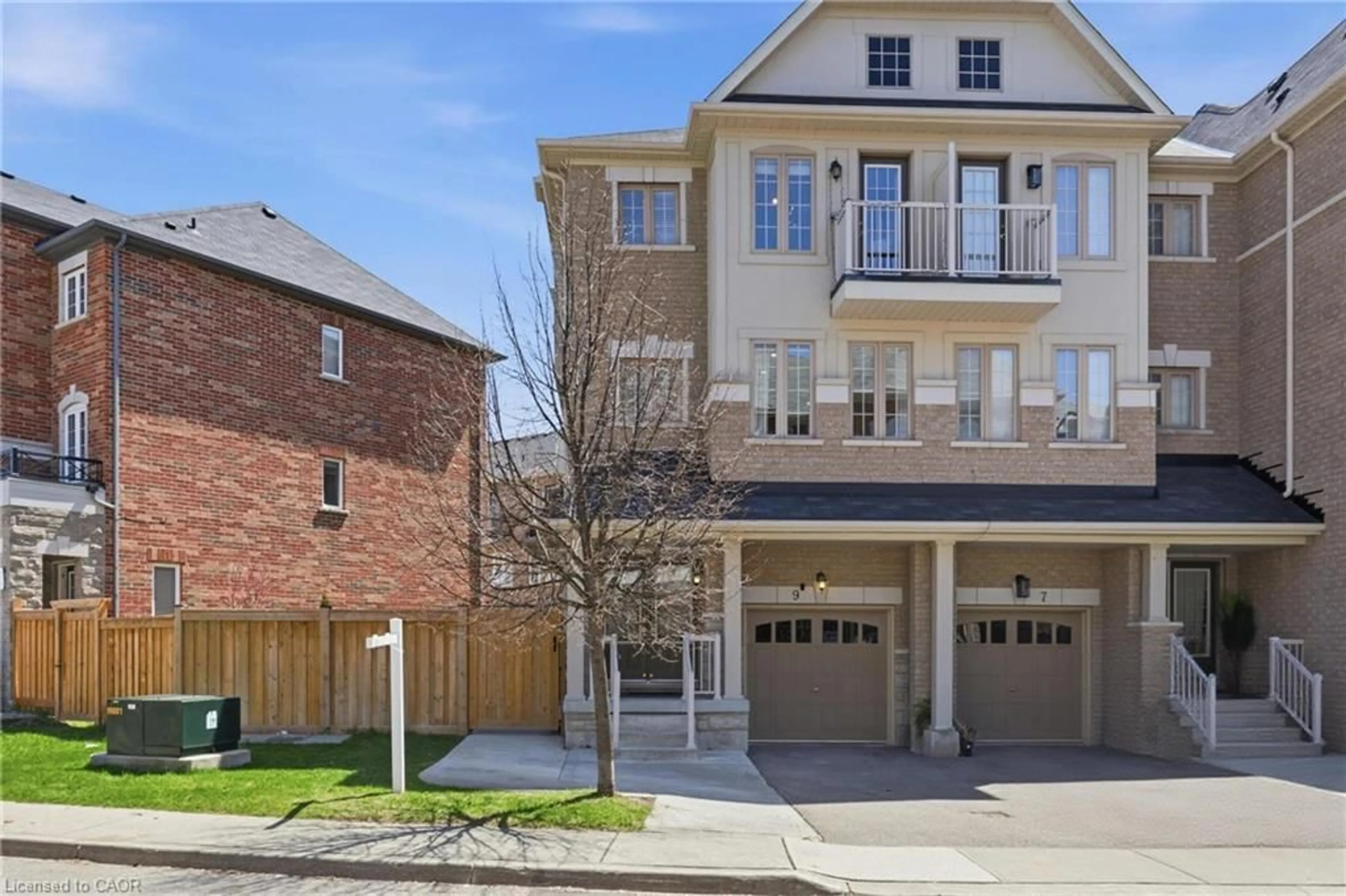 Home with brick exterior material, street for 9 Rabbit Run Way, Brampton Ontario L6Z 0B4