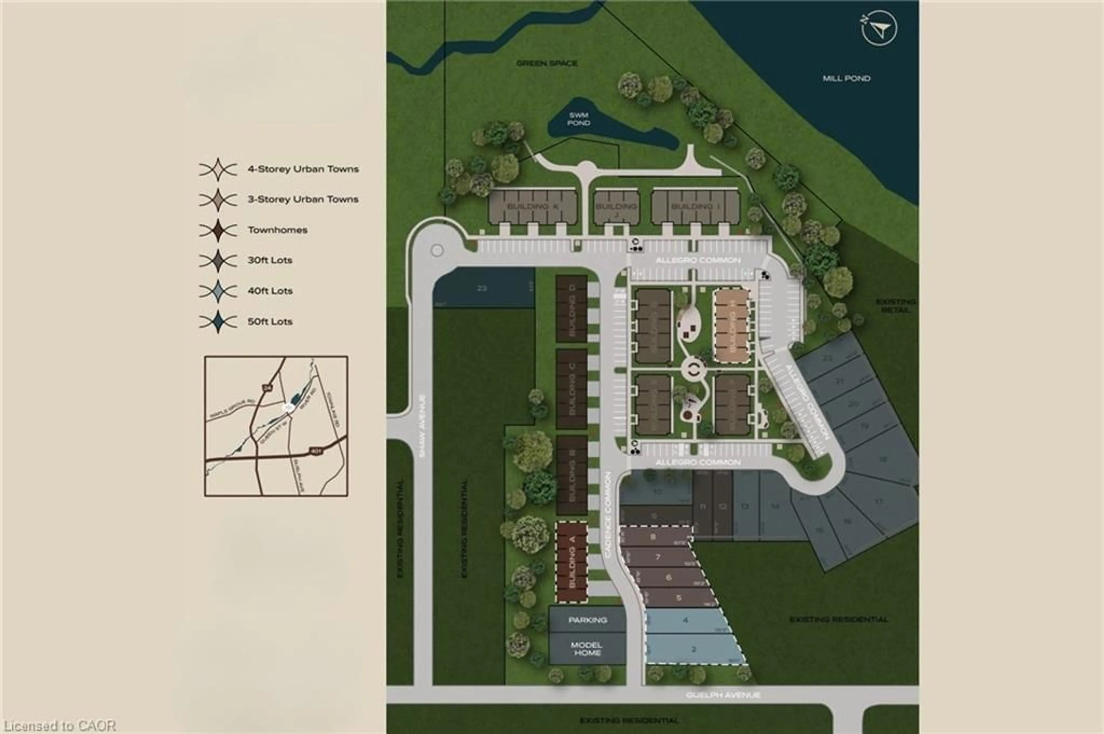 Floor plan for 12 Cadence Common, Cambridge Ontario N3C 1A5