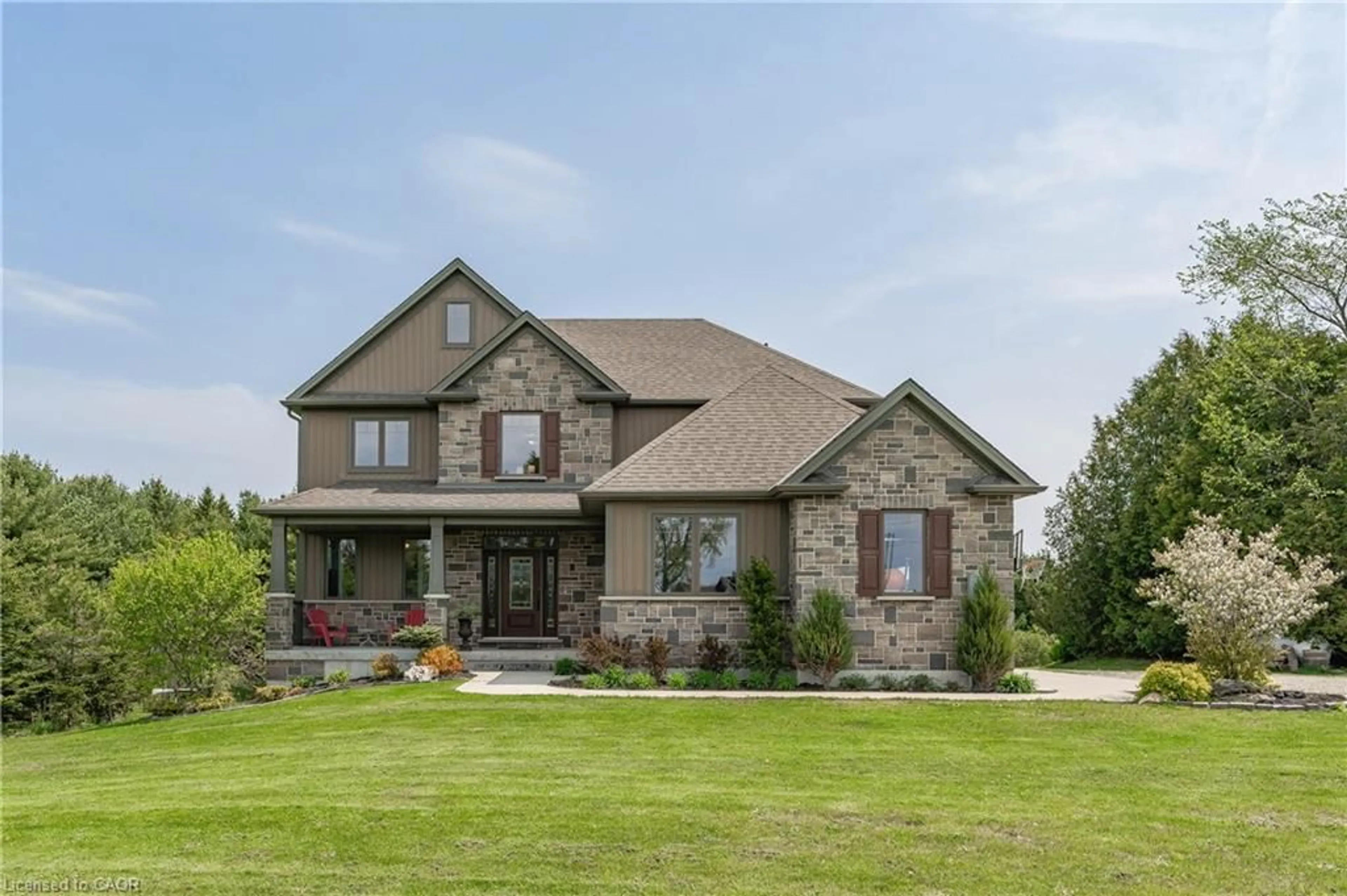 Home with brick exterior material, building for 312015 Highway 6, Ayton Ontario N0G 1C0