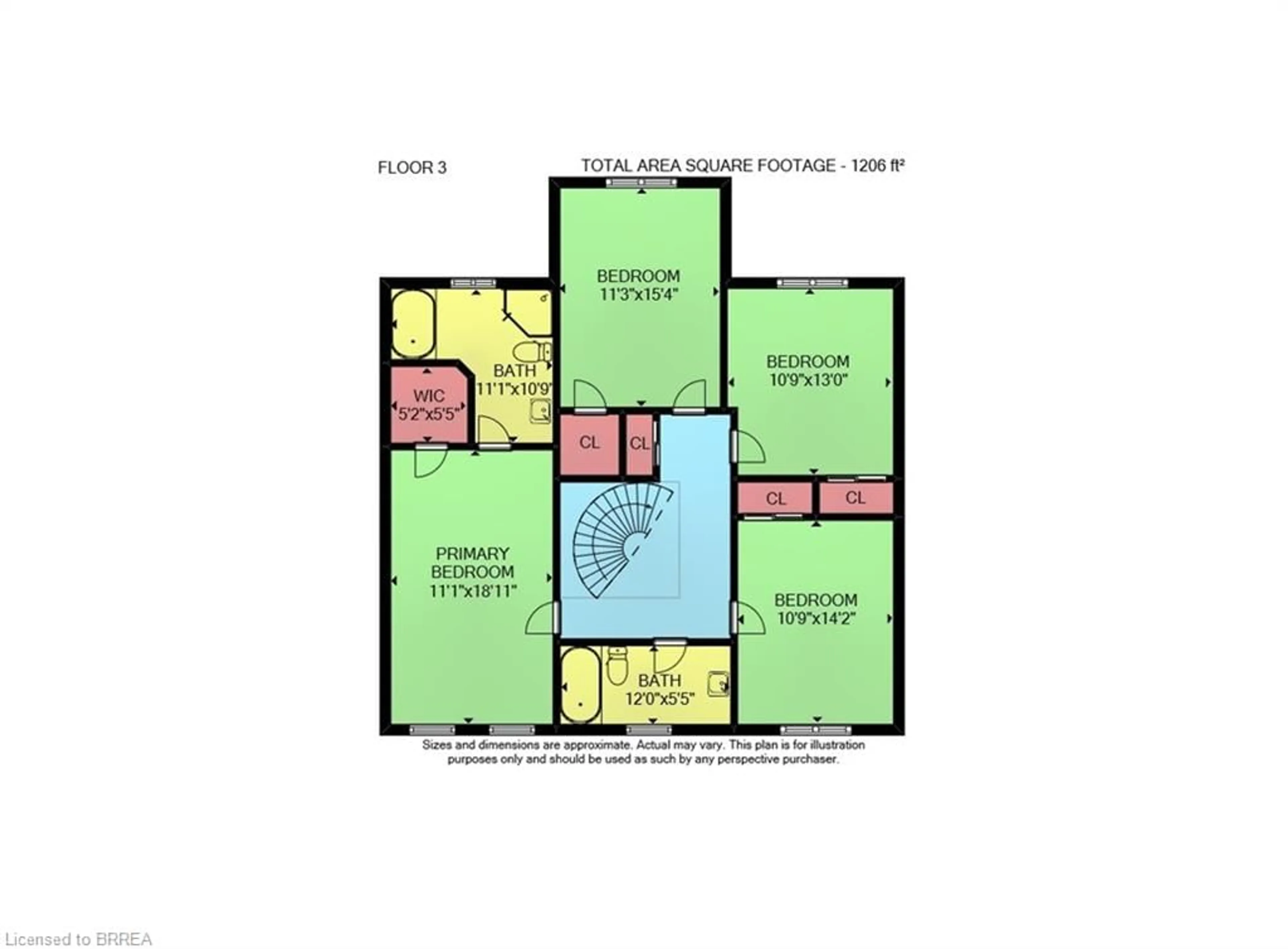 Floor plan for 3 Bowes Crt, Caledon Ontario L7E 1A5