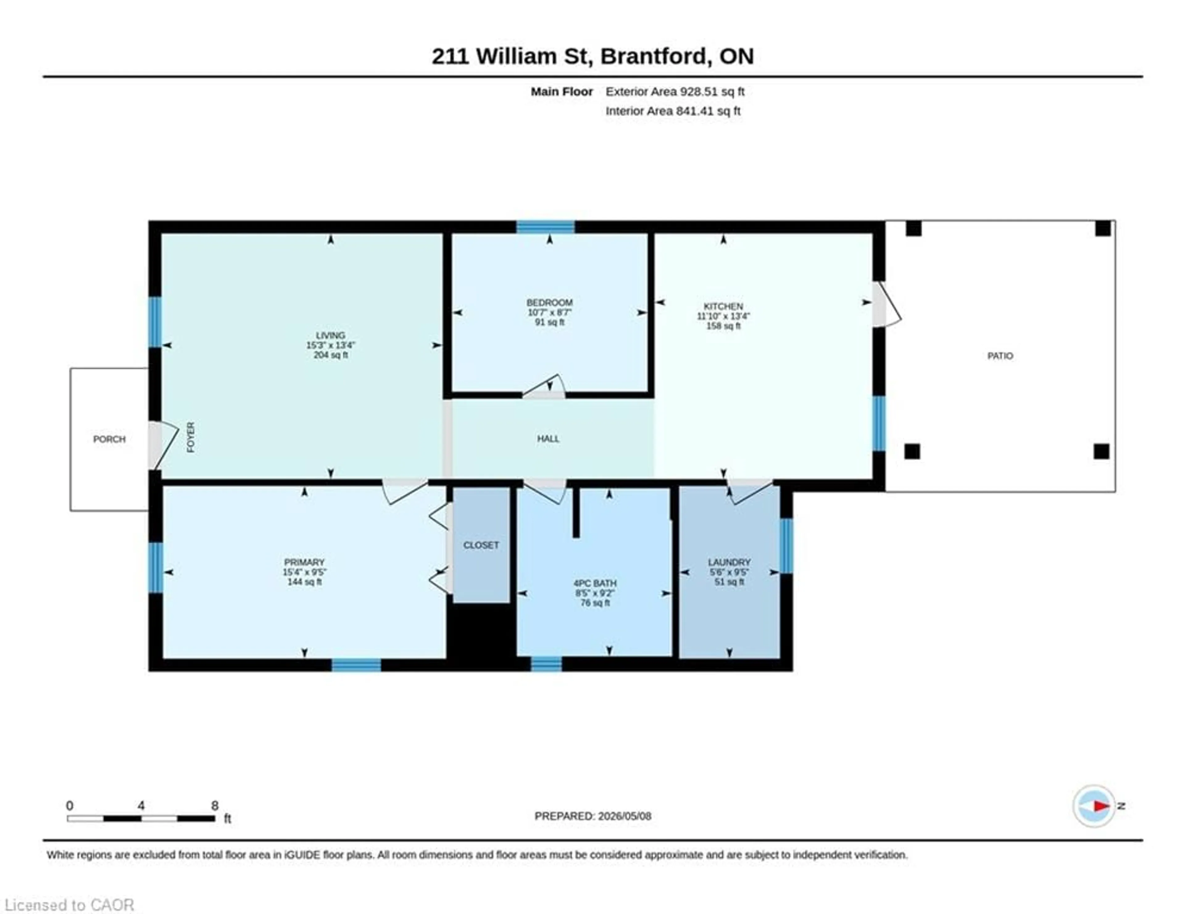 Floor plan for 211 William St, Brantford Ontario N3T 3L6