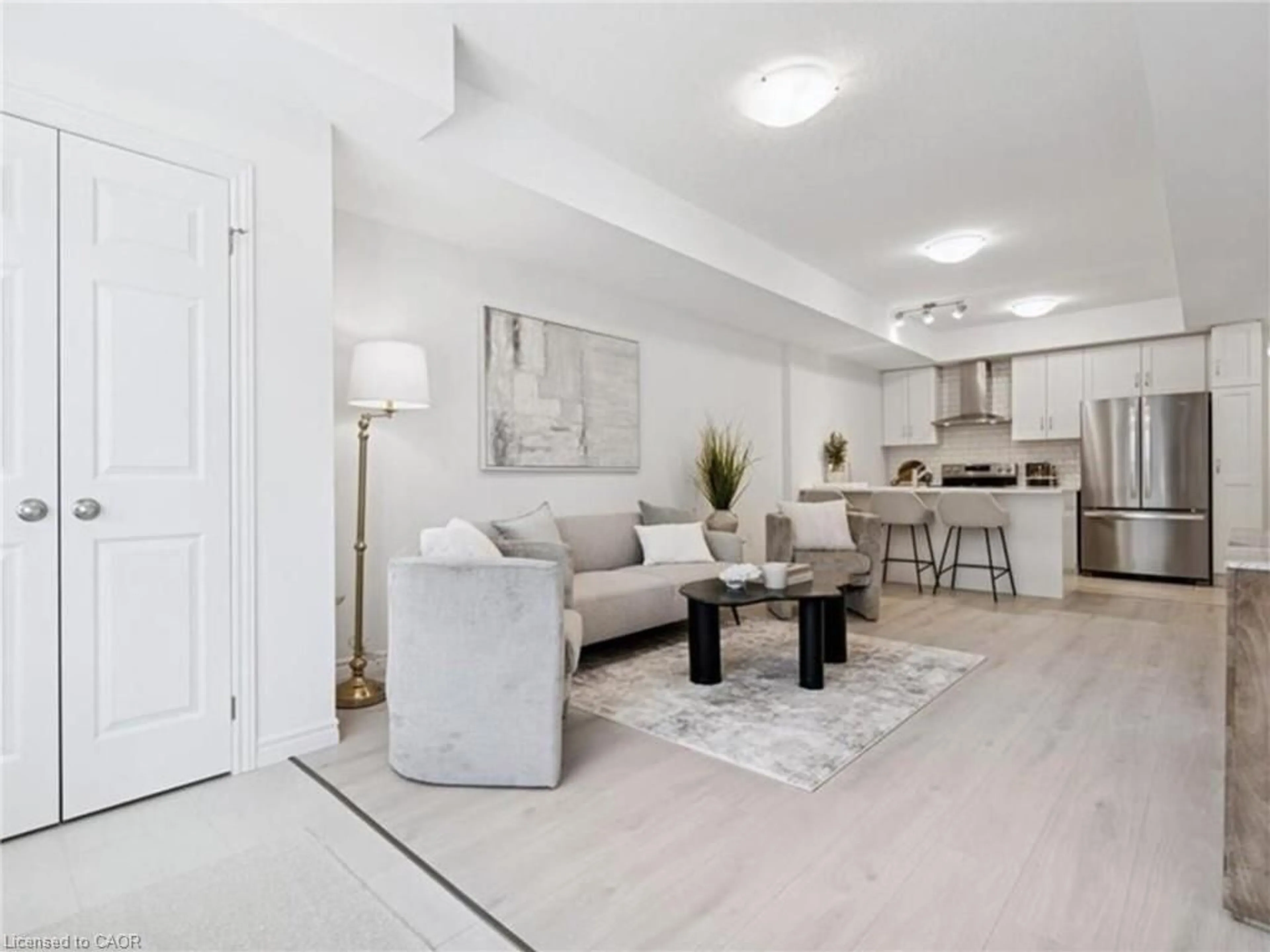 Living room with furniture, unknown for 53 Allegro Common #6, Cambridge Ontario N3C 1A5