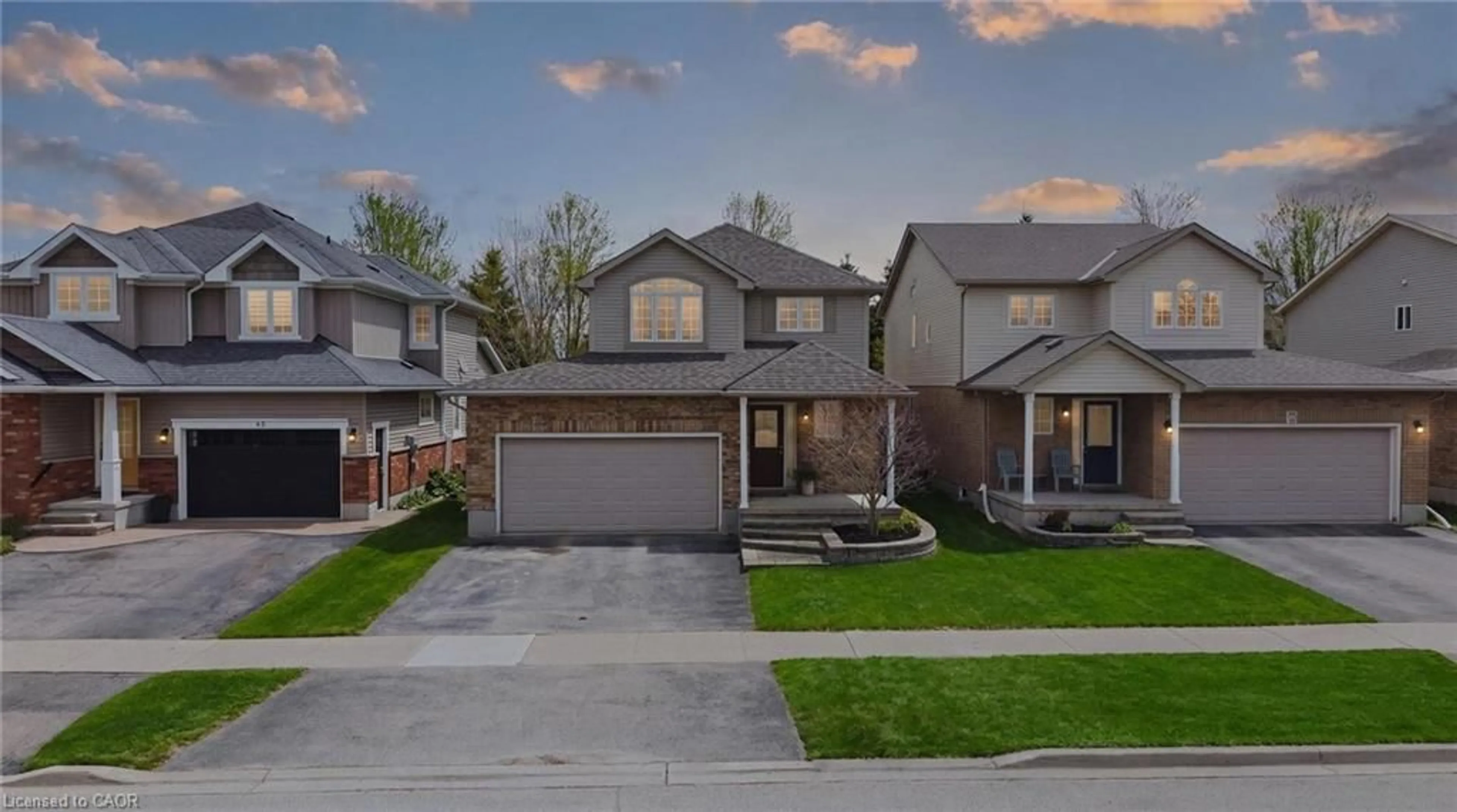 Home with brick exterior material, street for 59 Sugar King Dr, Elmira Ontario N3B 3N8