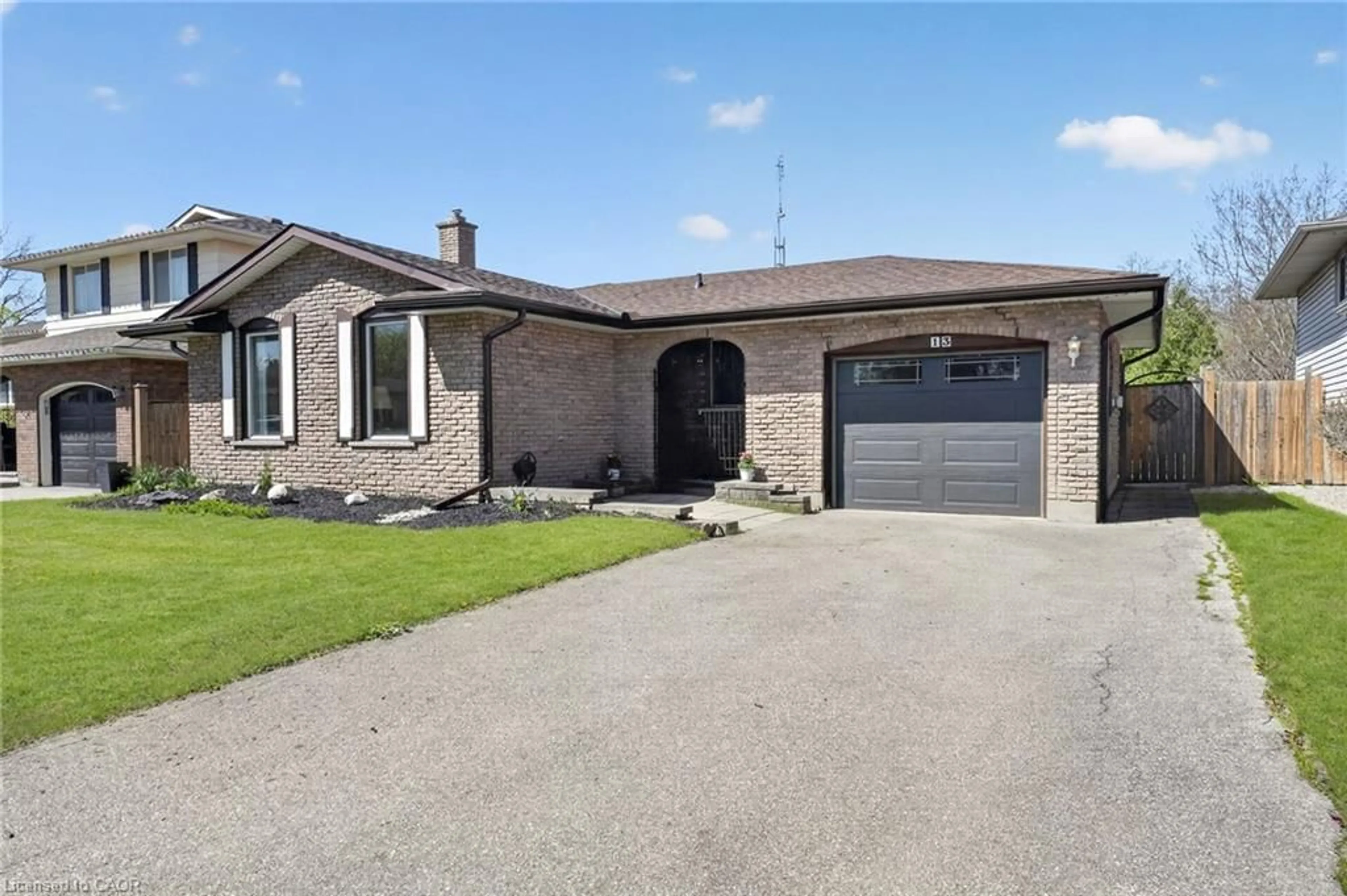 Home with brick exterior material, street for 13 Cascade Crt, St. Catharines Ontario L2P 1T5