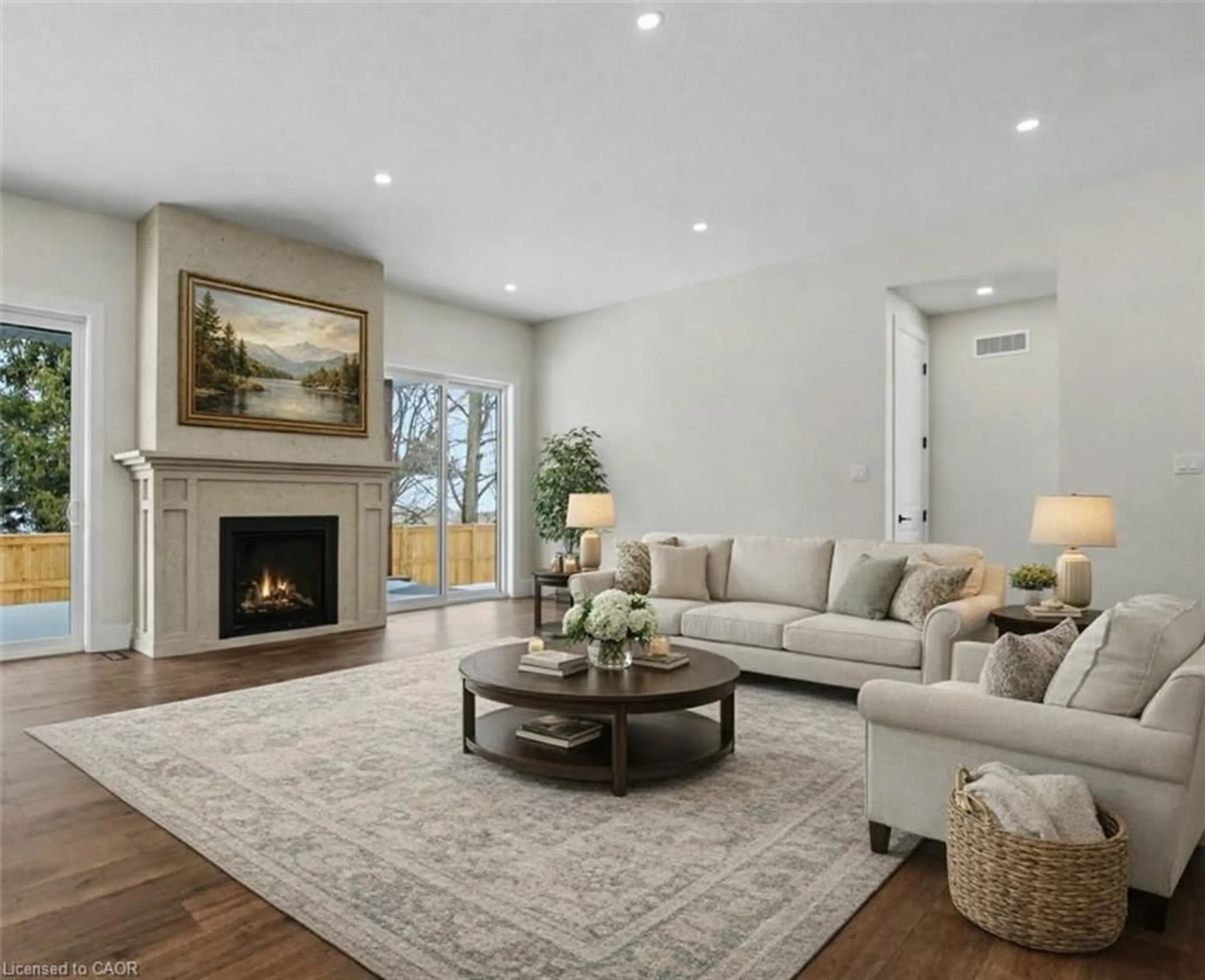 Living room with furniture, unknown for 12 Albert St, St. Clements Ontario N0B 2M0