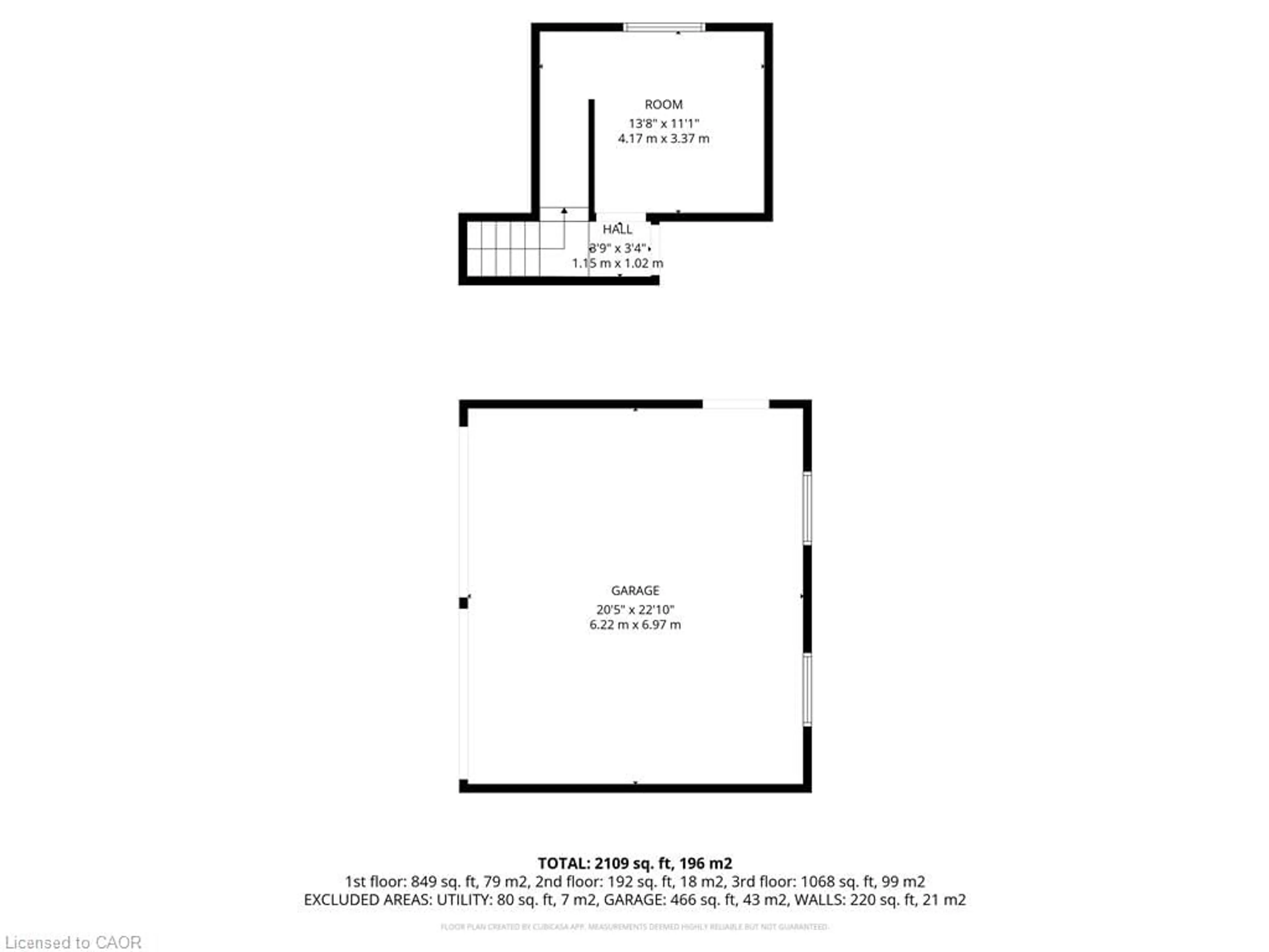 Floor plan for 515 Bobbybrook Dr, London Ontario N5X 1G8