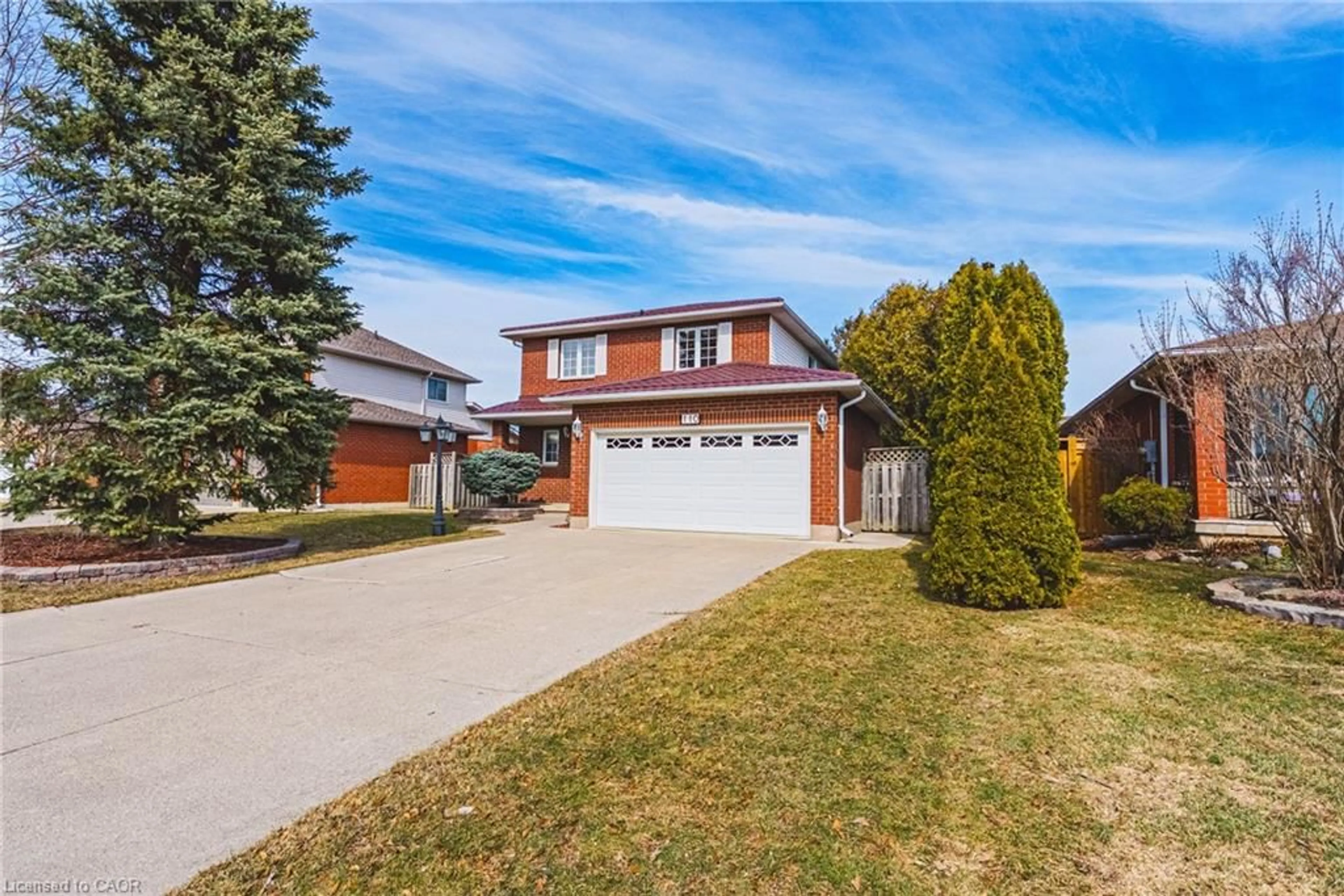 Home with brick exterior material, street for 110 Highbury Dr, Stoney Creek Ontario L8J 3P4
