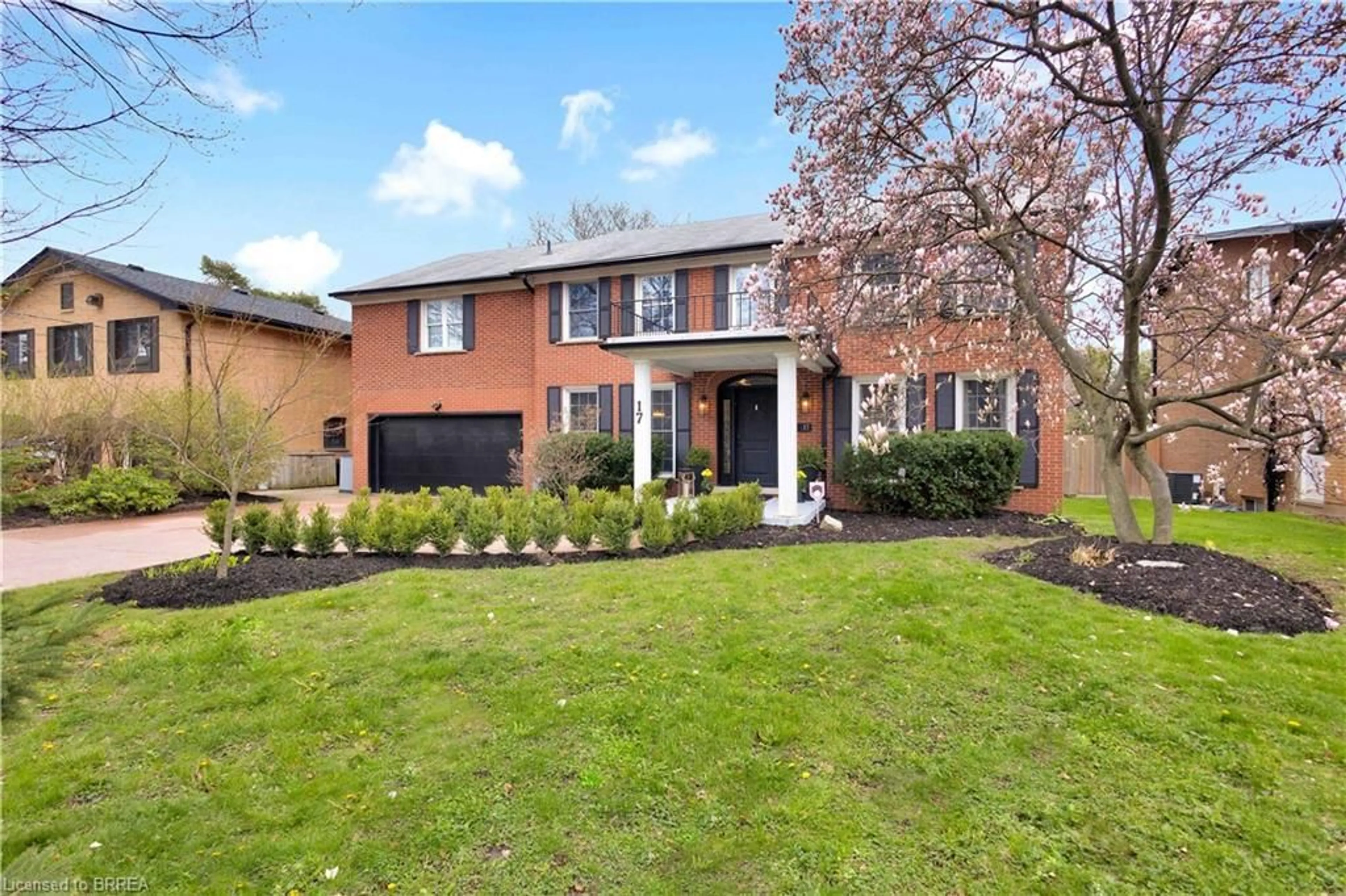 Home with brick exterior material, street for 17 Braemar Pl, Hamilton Ontario L9C 1C9