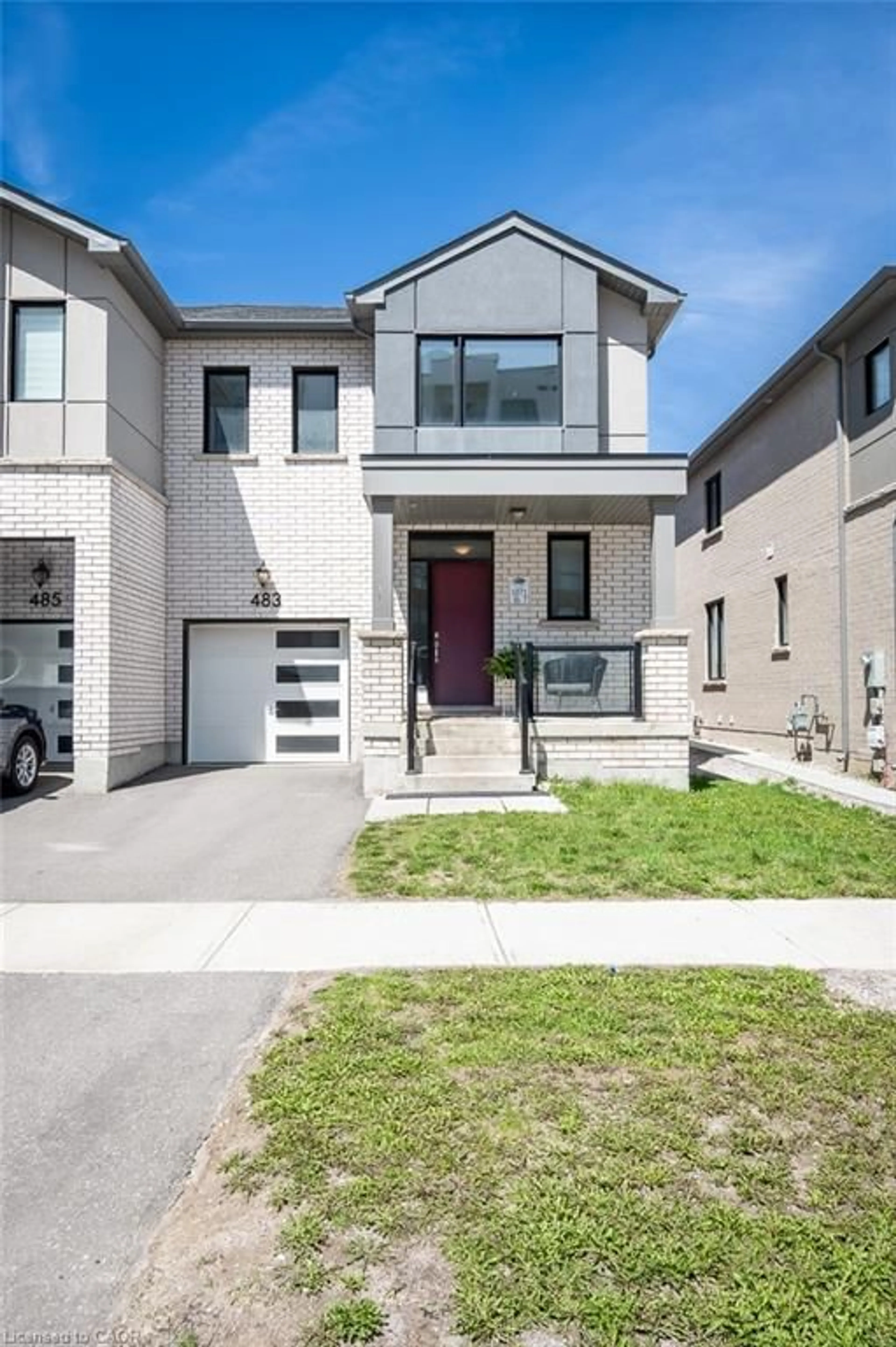 Home with brick exterior material, street for 483 Gordon Krantz Ave, Milton Ontario L9E 1W1