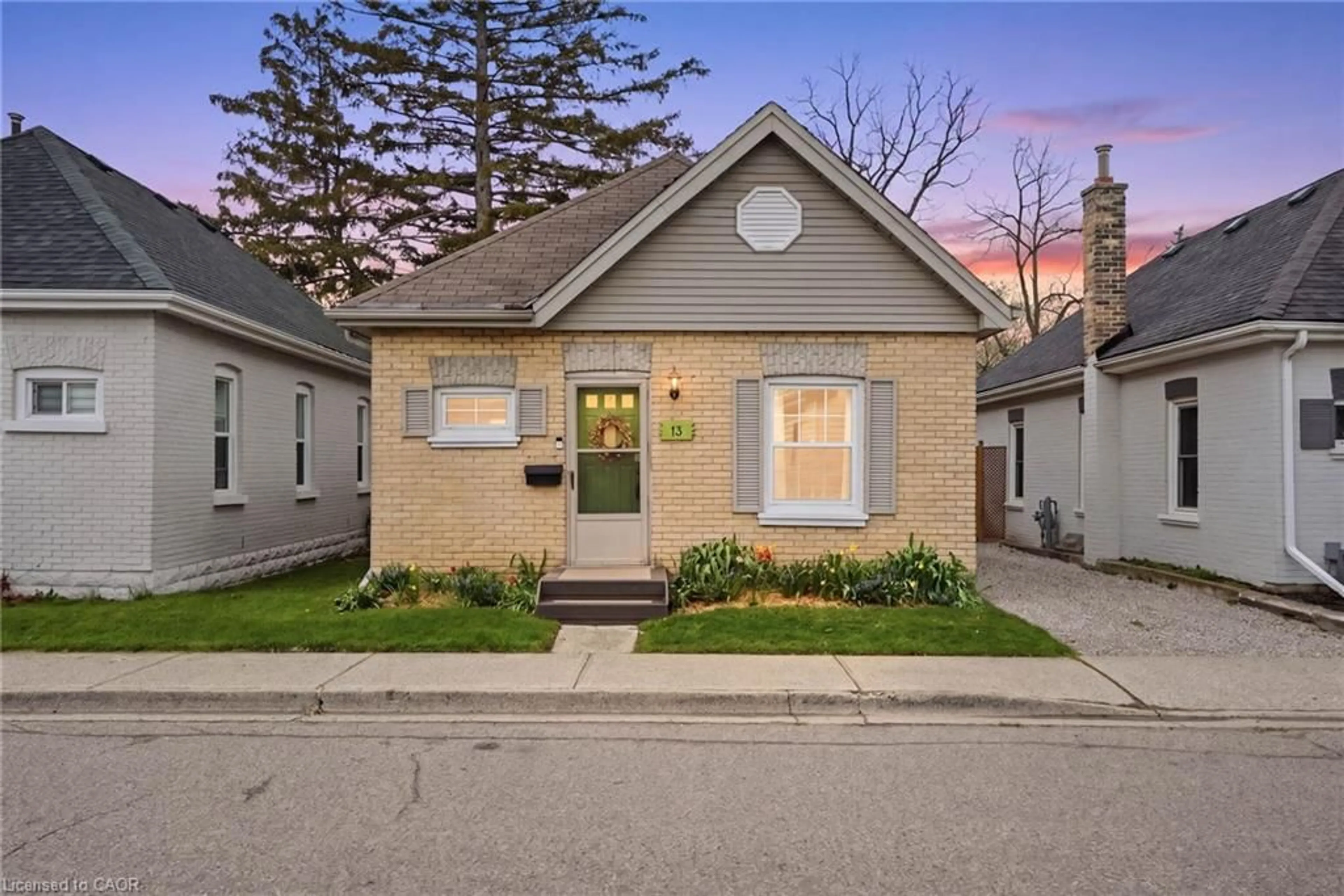 Home with brick exterior material, street for 13 Gordon St, Brantford Ontario N3S 2M7