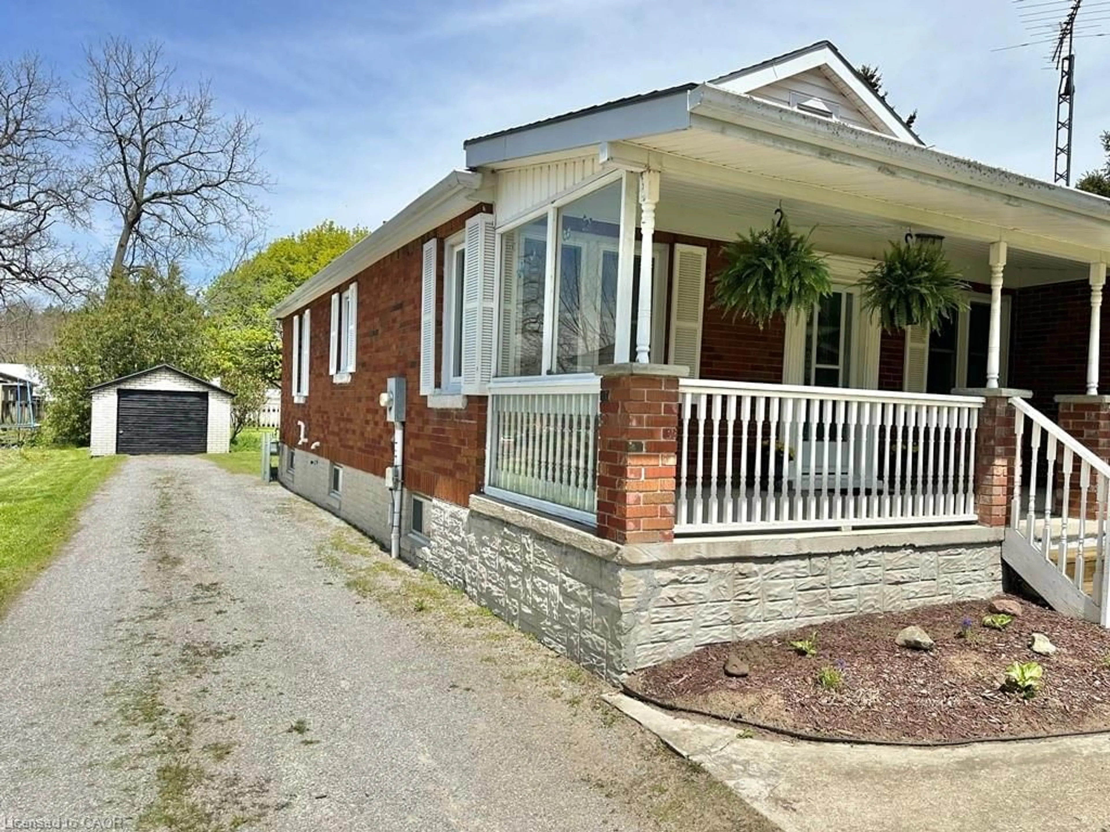 Home with brick exterior material, street for 165 Highway 6, Simcoe Ontario N3Y 4K2